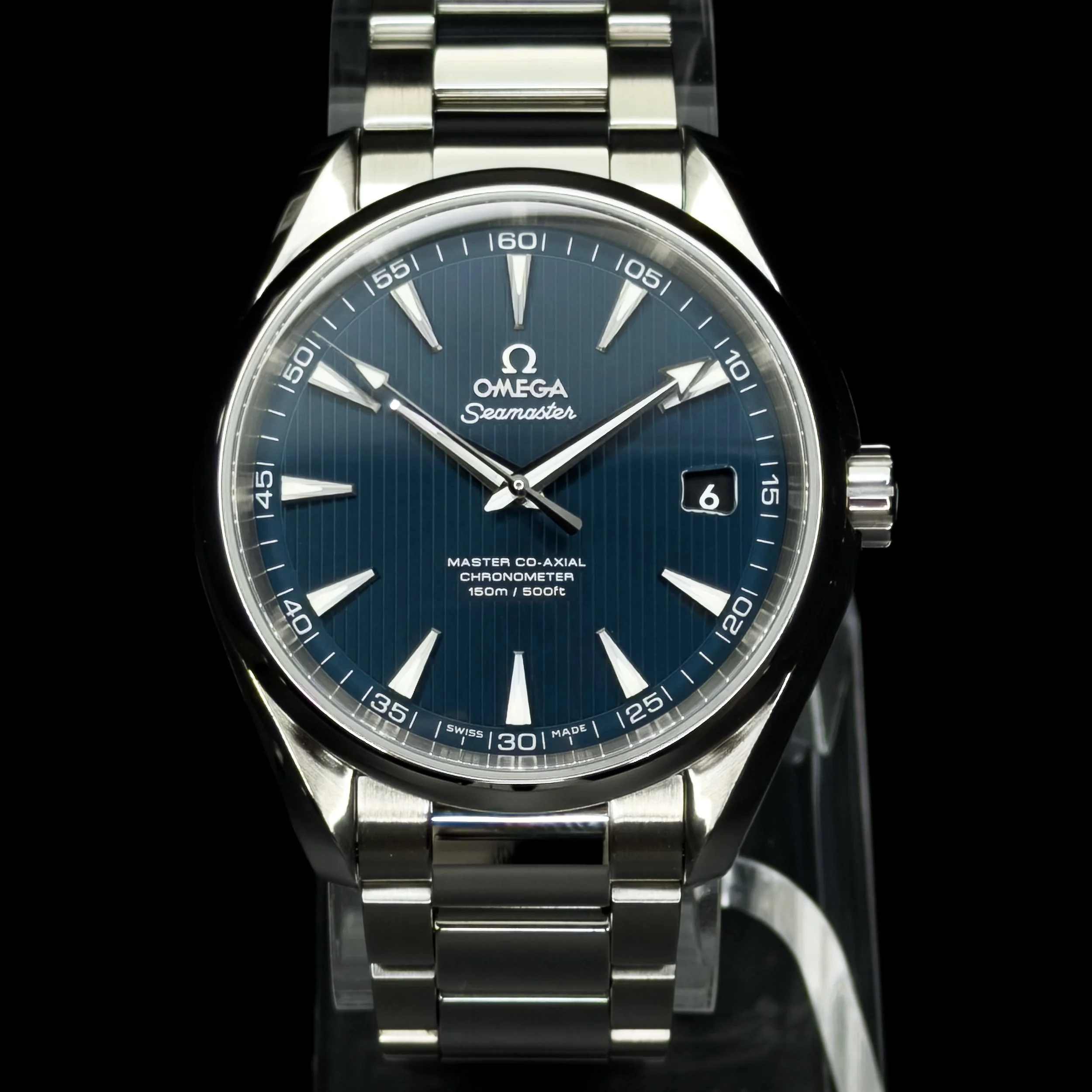 Omega Seamaster Aqua Terra Blue Teak Dial 41.5mm Caliber 8500  231.10.42.21.03.003