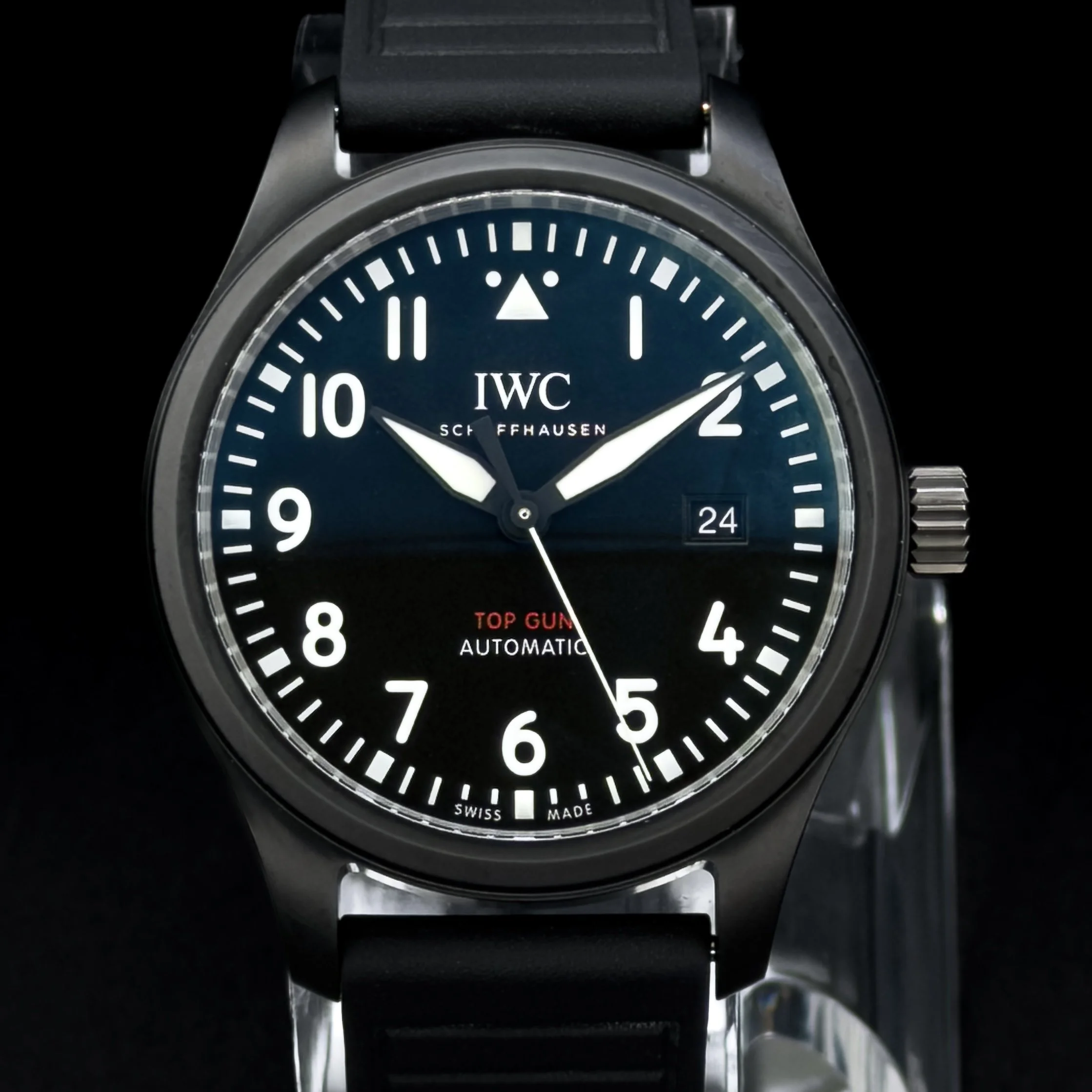 IWC Pilot’s Watch Automatic TOP GUN IW326906 – Black Ceramic, 41mm, Caliber 32111