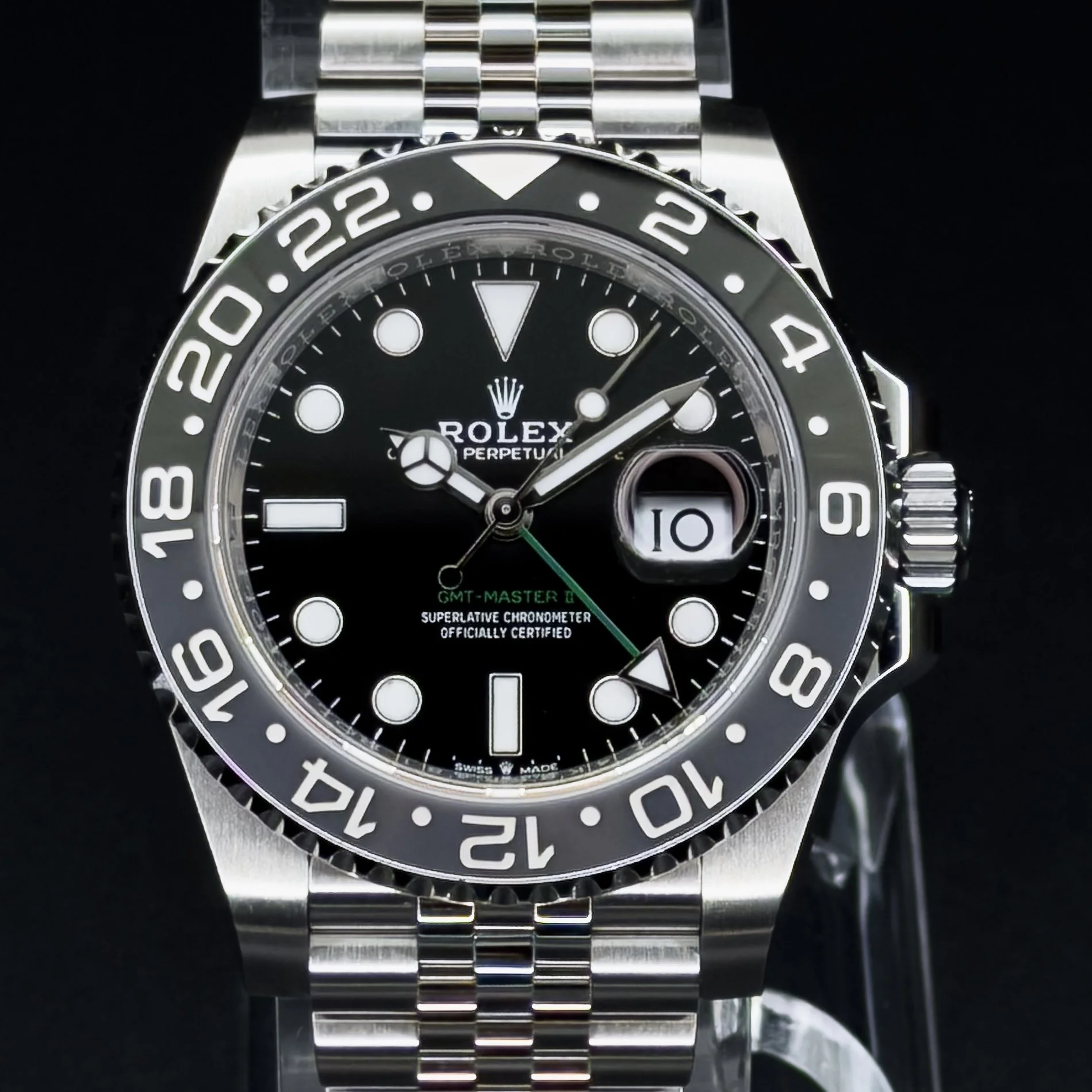 Rolex GMT-Master II "Bruce Wayne" 40mm Jubilee 126710GRNR
