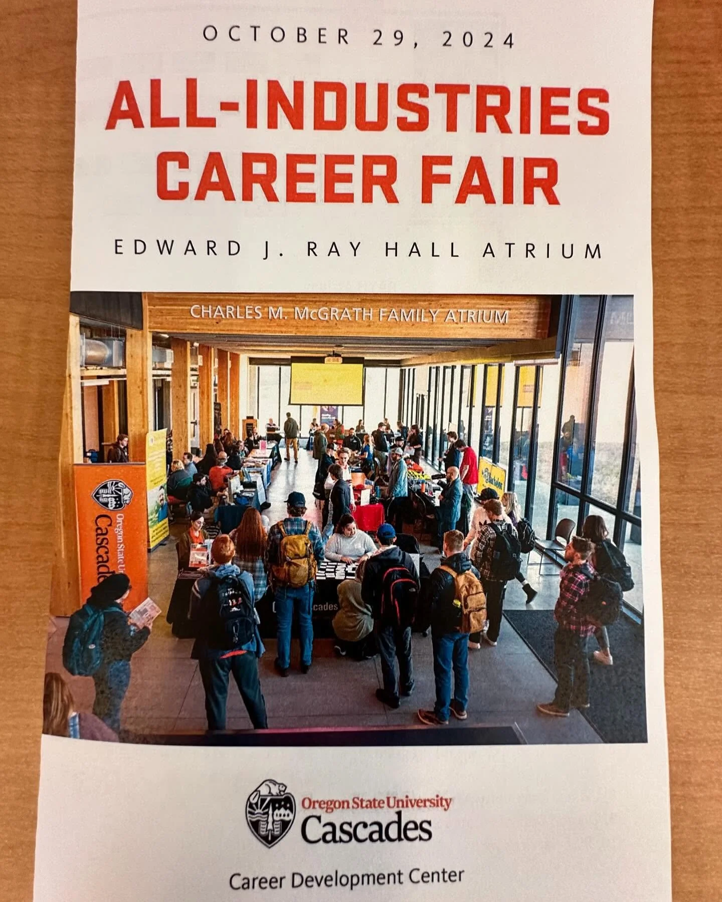 Women in Wildfire, Central Oregon Chapter is at the All-Industries Career Fair at OSU Cascades today. Drop by and say hello!