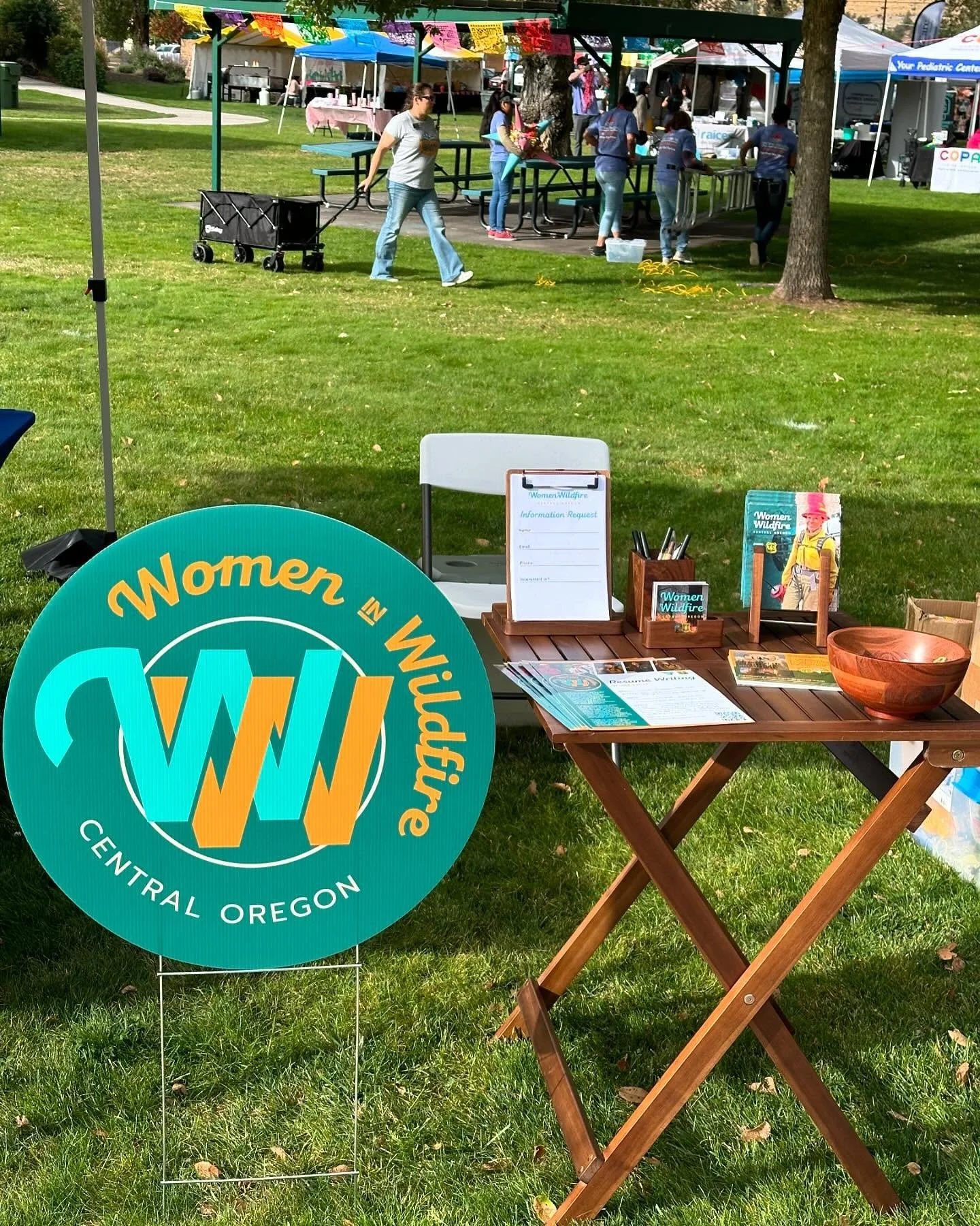 Women in Wildfire are in Madras, Oregon today for the Central Oregon Latino Fest!