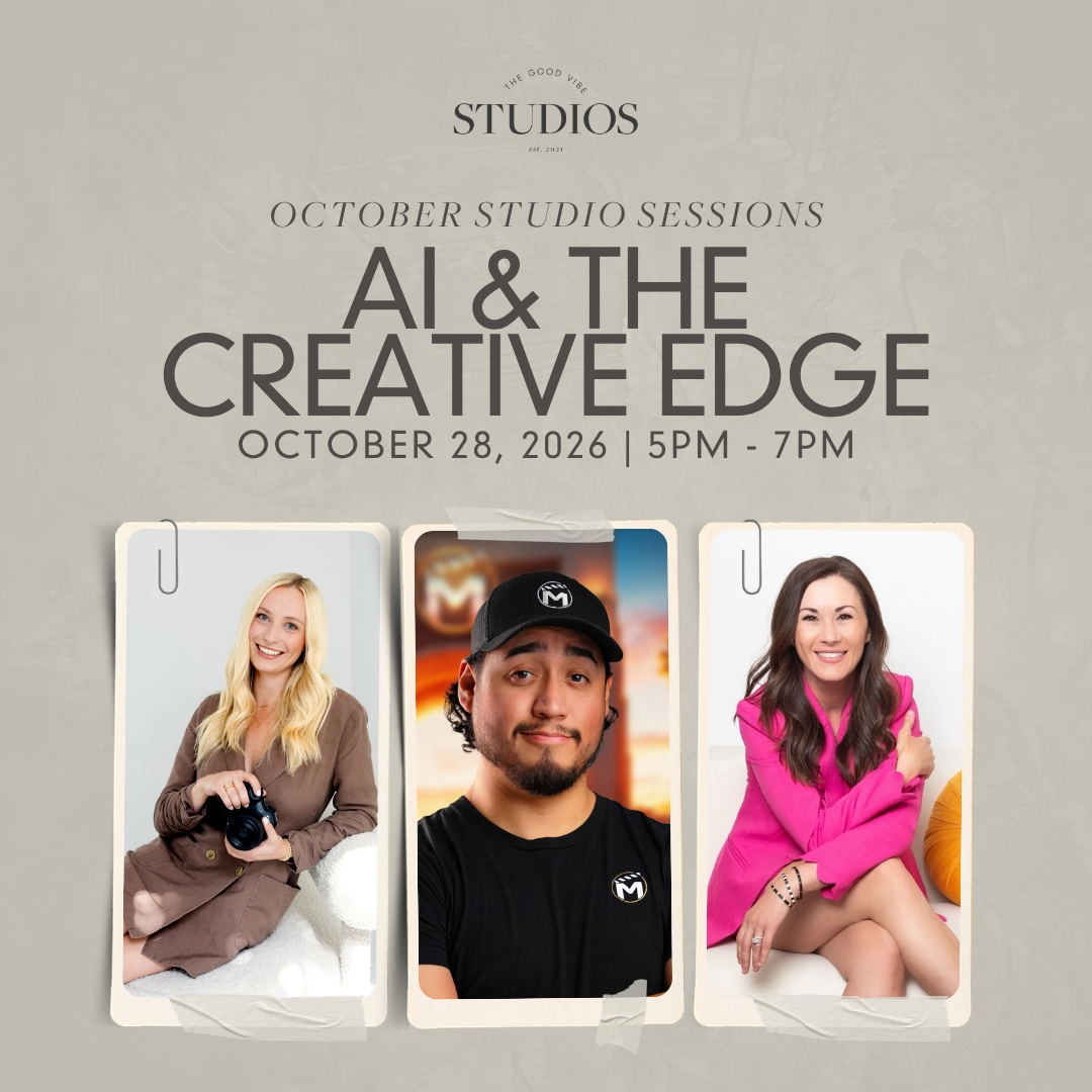 October Studio Sessions: AI &amp; The Creative Edge