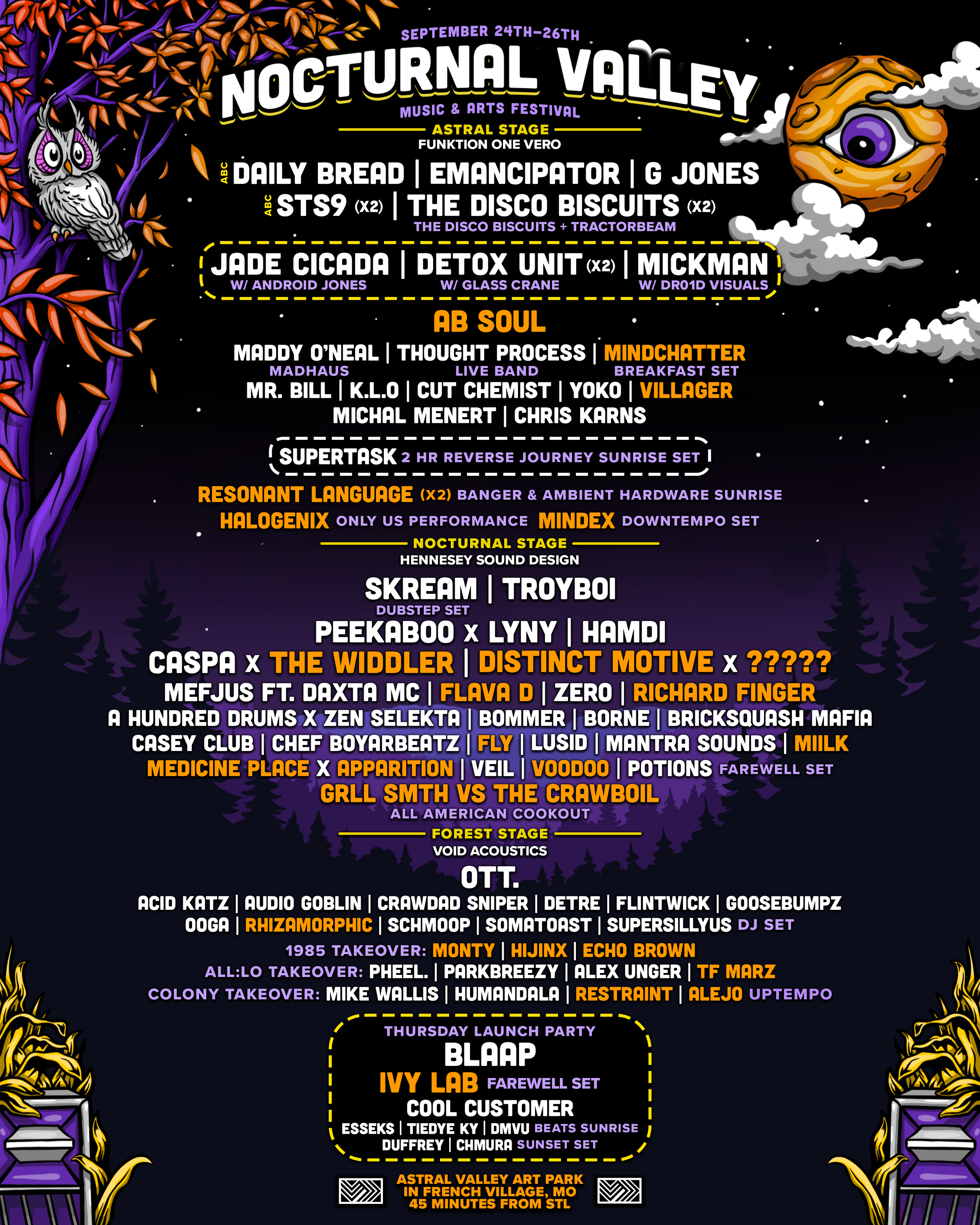 Nocturnal Valley Music & Arts Festival
