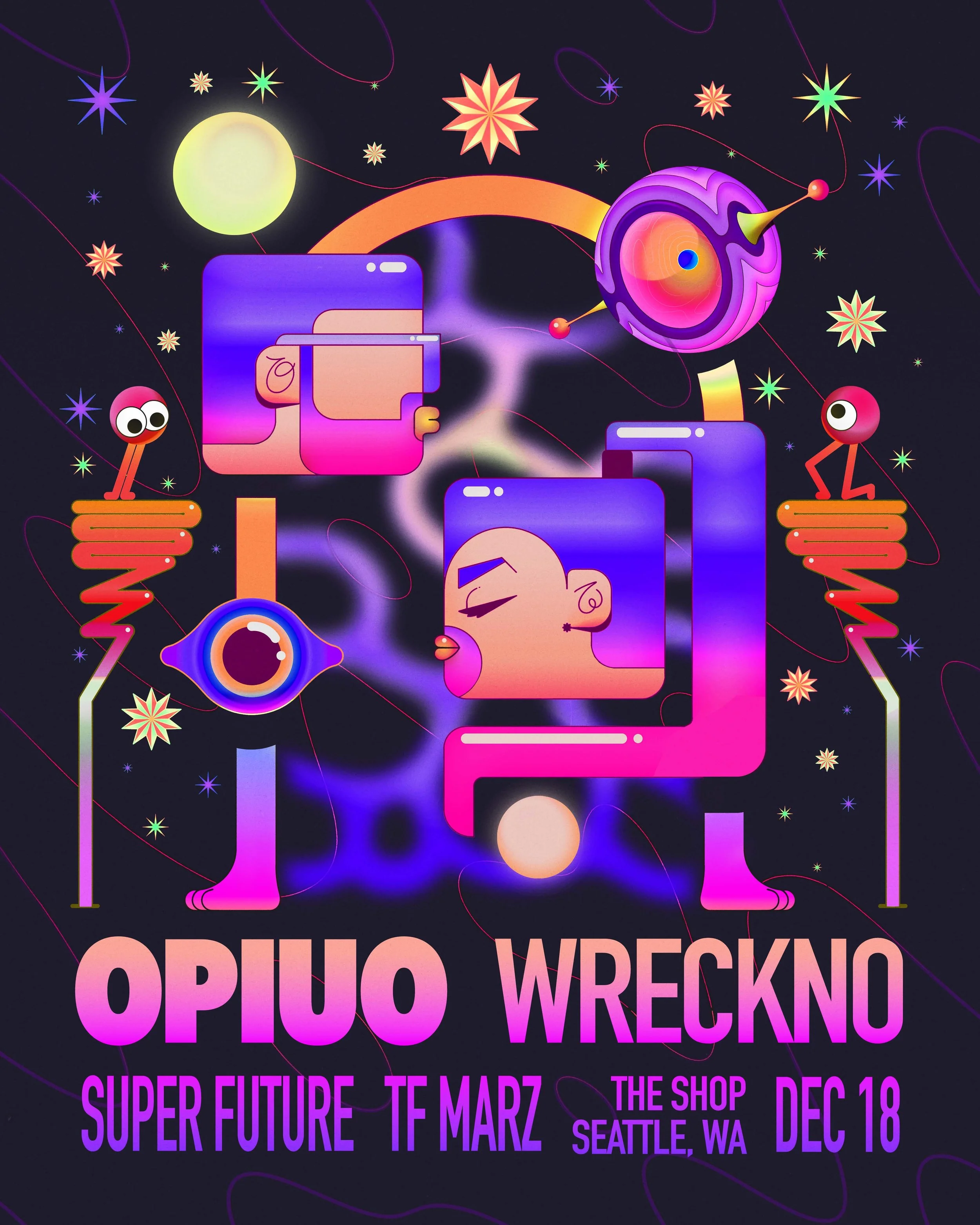 Seattle w/ Opiuo, Wreckno, & Super Future
