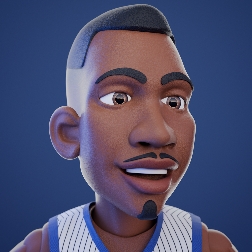 Blender Character Creation - Lil' Penny Hardaway — Reggie Perry, Jr.