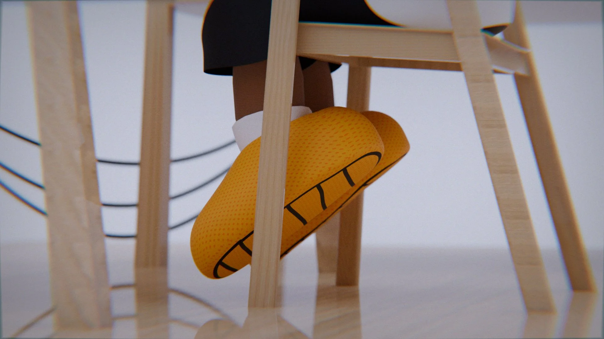 j dilla as a 3d peanuts character by reggie perry jr