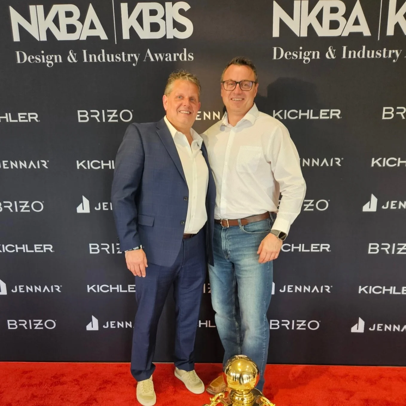 A proud evening celebrating innovation in design.

Herb &amp; Oak was honored to receive the NKBA Award for Most Innovative Medium-Sized Kitchen &amp; Bath Showroom. A meaningful recognition of our commitment to craftsmanship, material integrity, and
