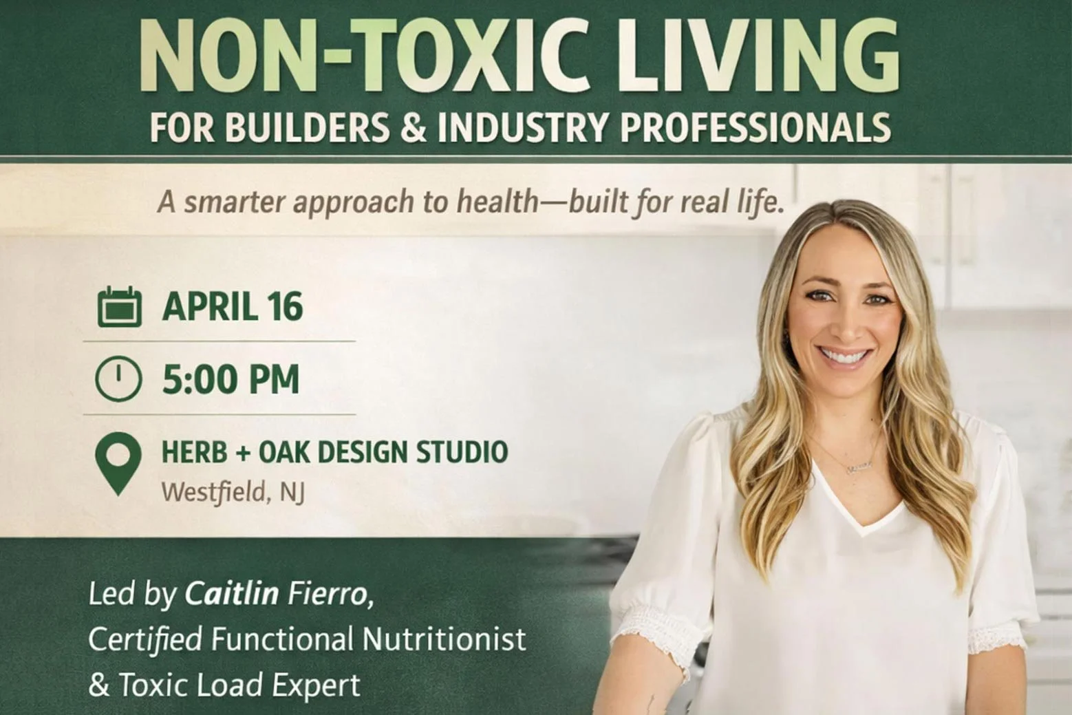 Non-Toxic Living (for Builders & Industry Professionals)