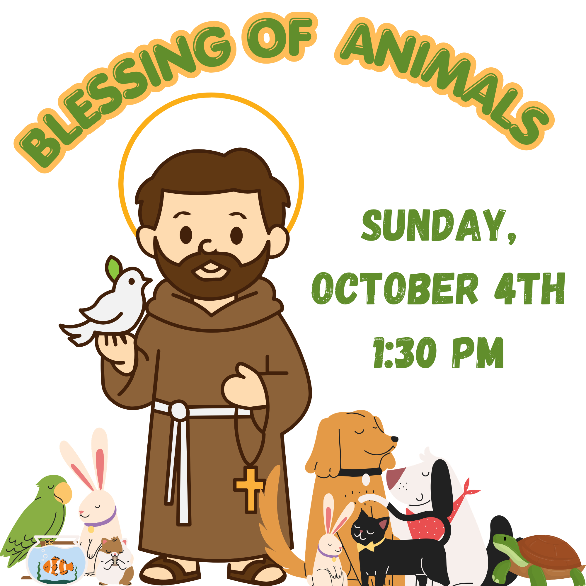 BLESSING OF ANIMALS