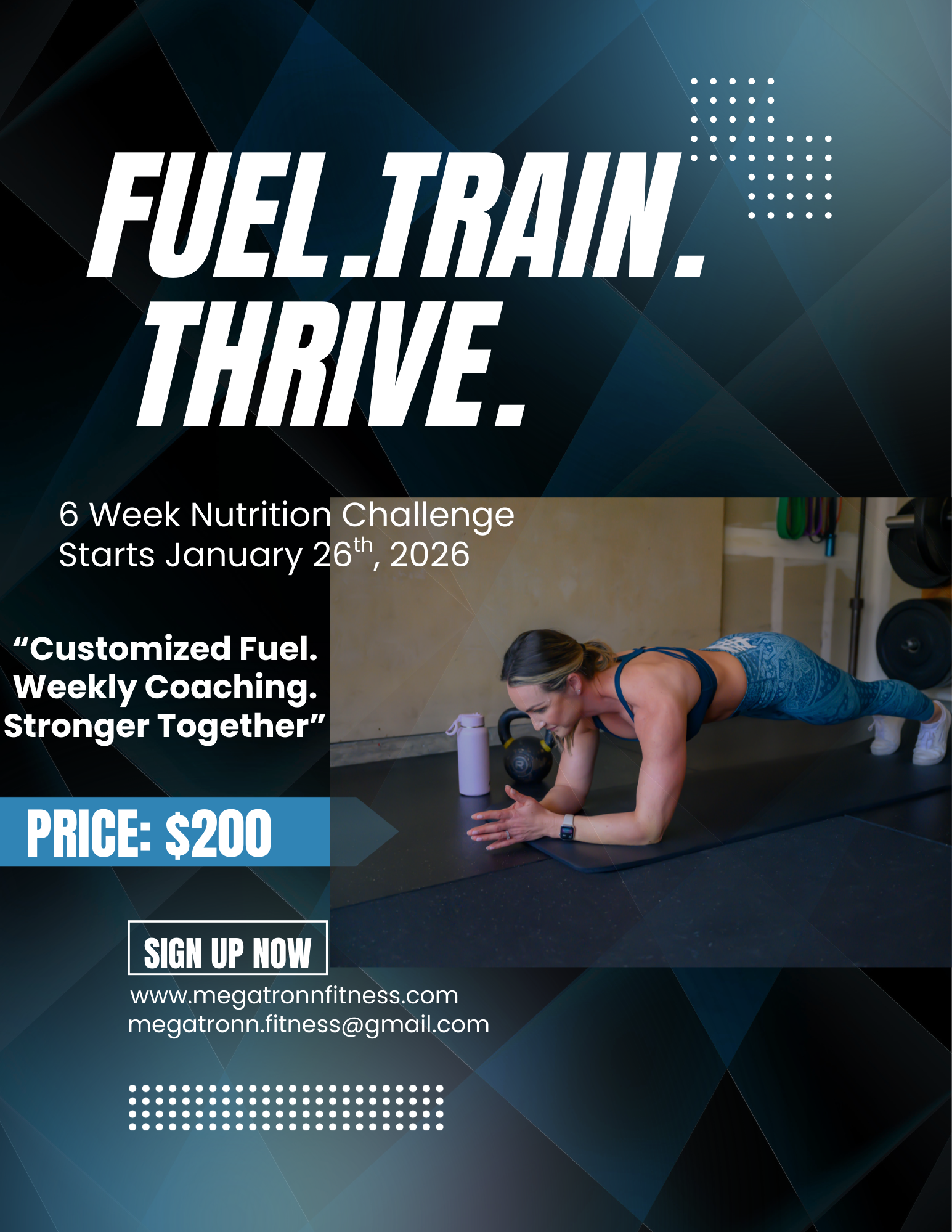 FUEL.TRAIN.THRIVE.