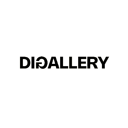 The image features the word 'GALLERY' in large block letters with a smaller word 'D' underneath, set against a black background.