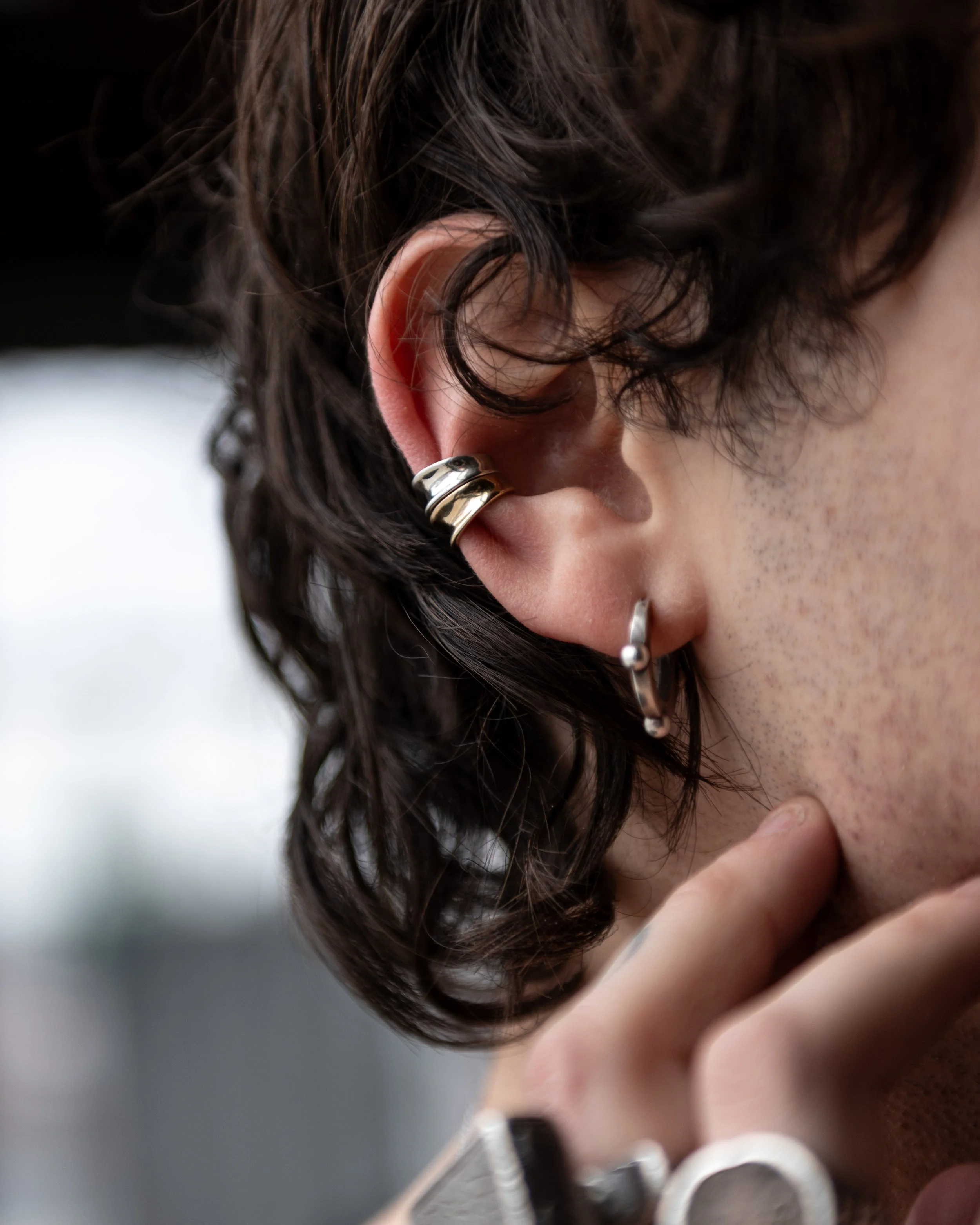 Stackable Curve Ear Cuff