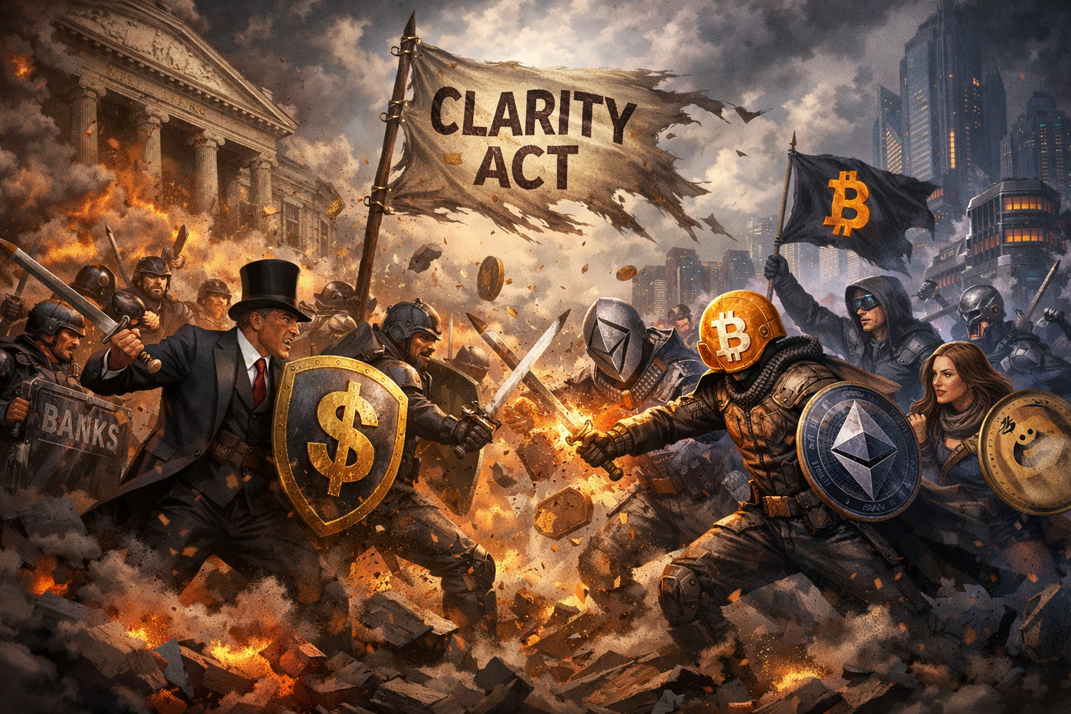 Why the Stablecoin Fight Is the Centerpiece of the CLARITY Act Battle