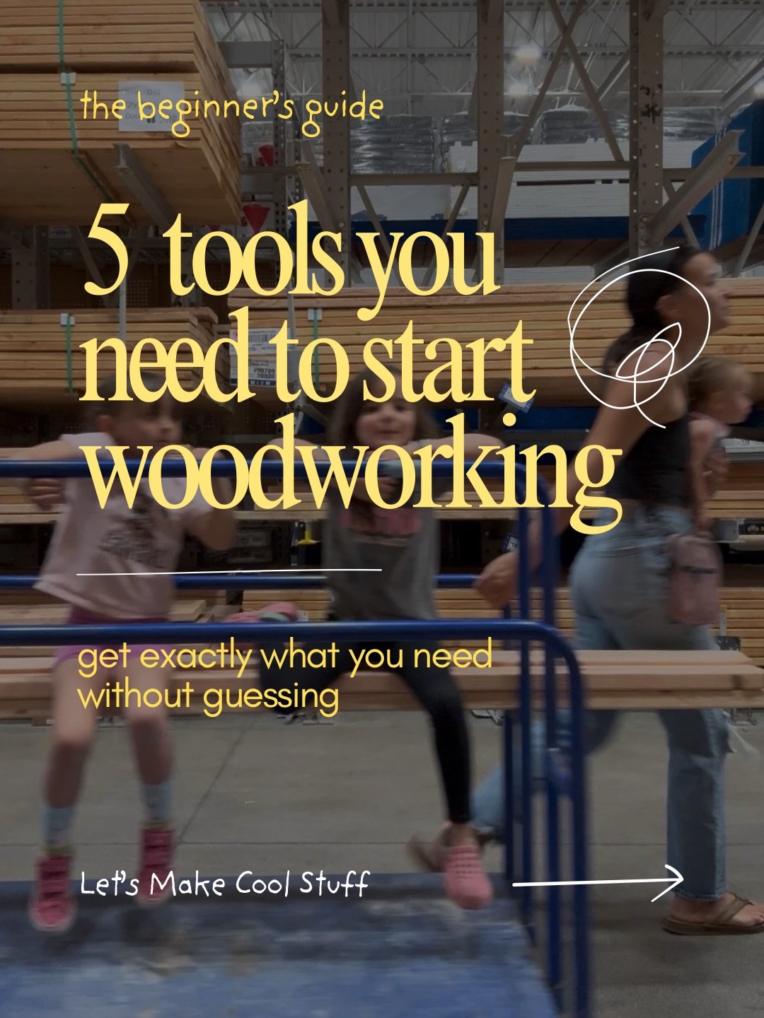 And a tape measure of course! 
#woodworking #beginnerwoodworking #buildlikeagirl #tools #letsmakecoolstuff