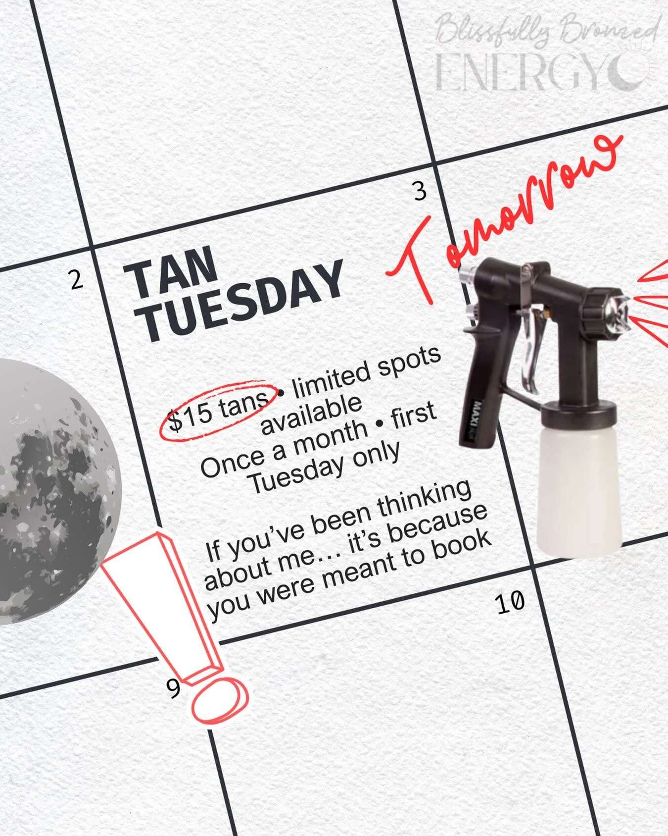 You felt it, didn&rsquo;t you?🌝

#blissfullybronzed #tantuesday #baltimorespraytan