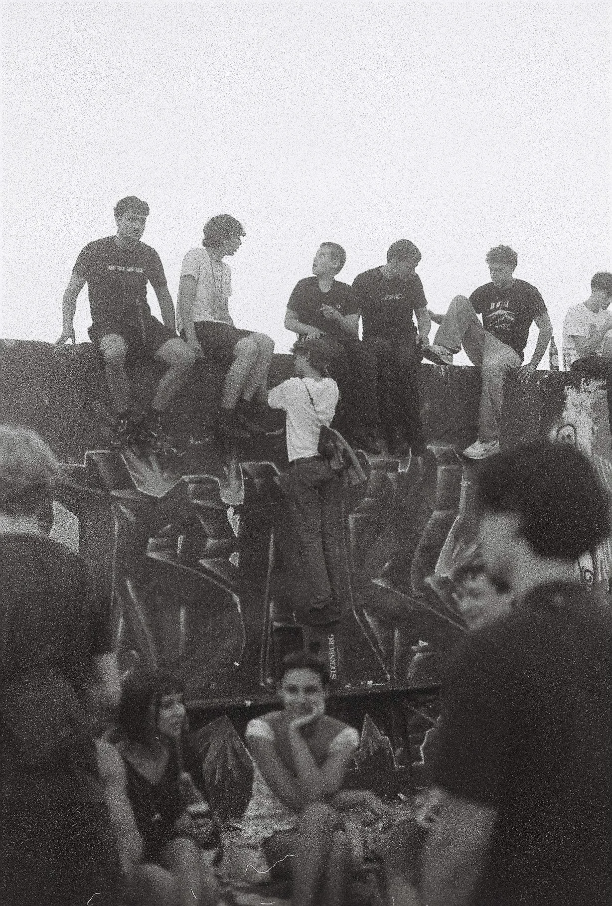 The Wall - Fête de la Music, 2026 Berlin - analogue photography