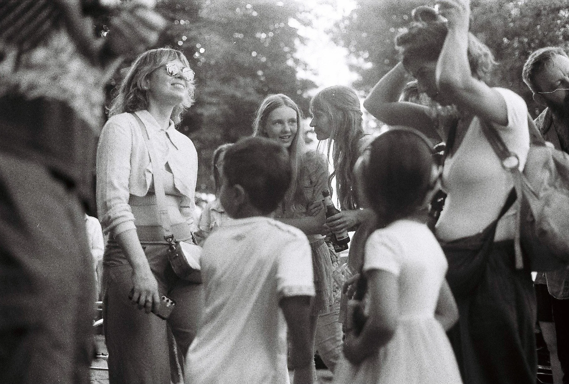 The exchange - Fête de la Music, 2026 Berlin, analogue photography