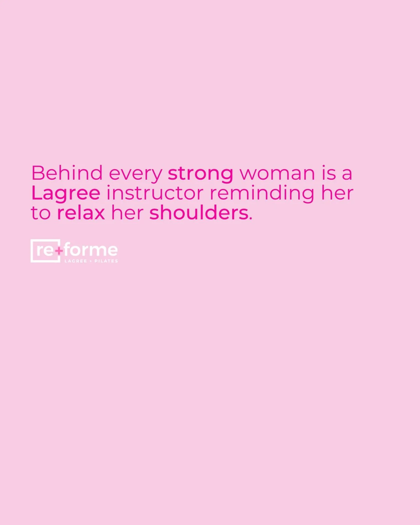 A strong woman is powerful. 

A strong woman with relaxed shoulders is UNSTOPPABLE! 🙂&zwj;↕️💖