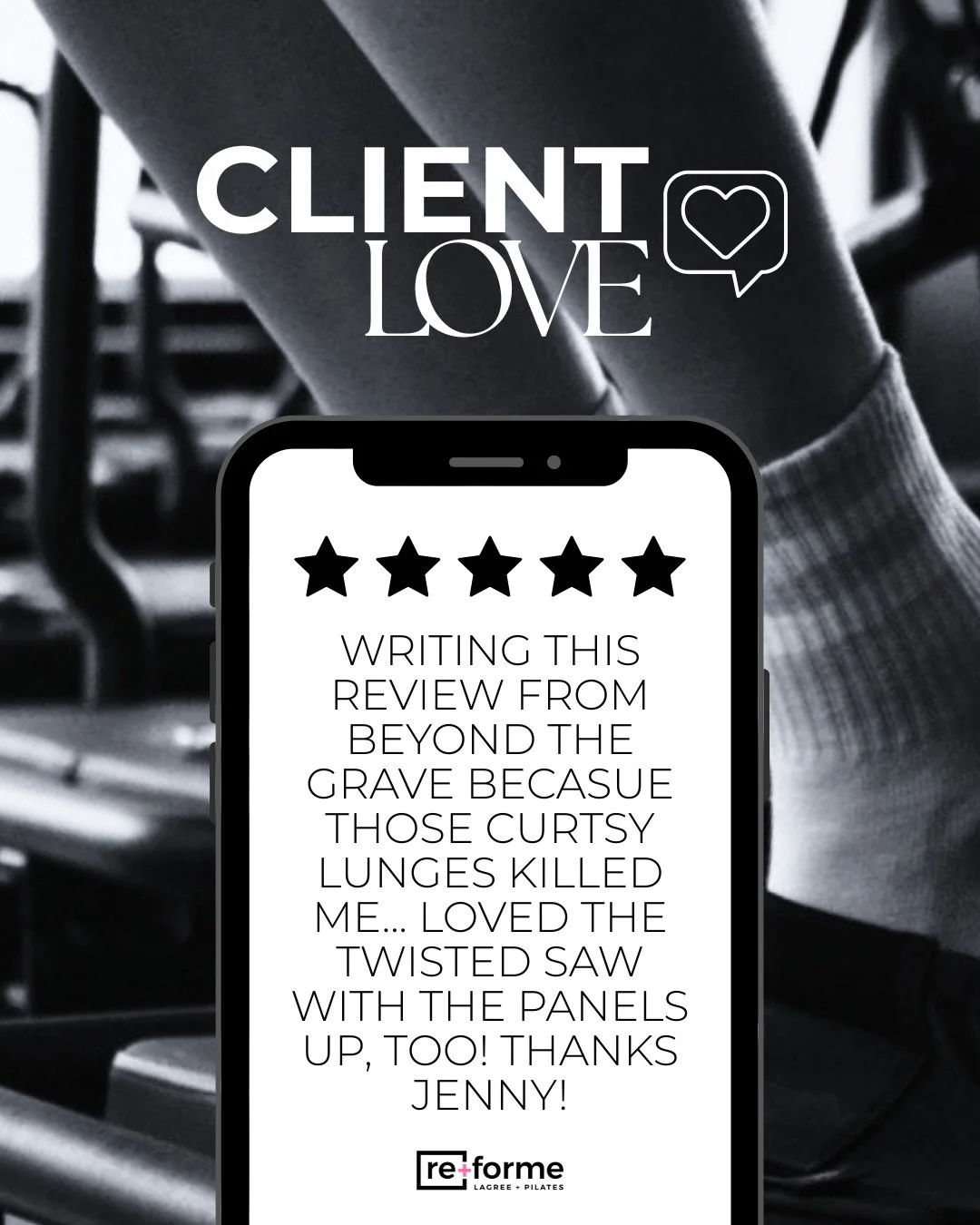 Your kind words seriously mean the world to us! 💖 These are just a few of the sweet reviews we&rsquo;ve received &amp; every single one puts a smile on our faces.

If you&rsquo;ve ever loved a class, had an instructor who made your day, or just enjo