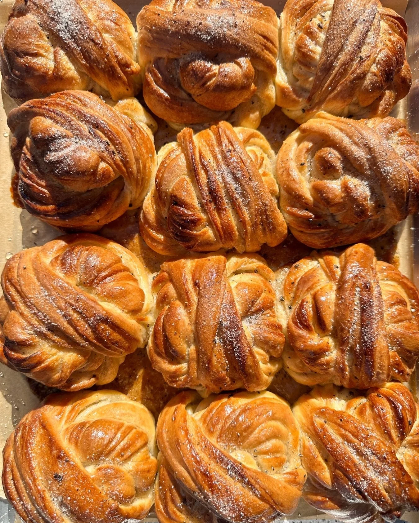 This + black drip coffee ☕️ is how I know you mean [Swedish] business

Our Swedish cardamom buns are baked fresh daily!