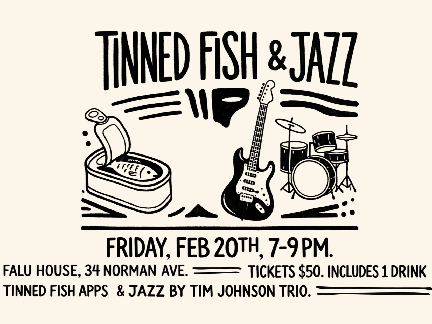 An Evening of Tinned Fish & Jazz