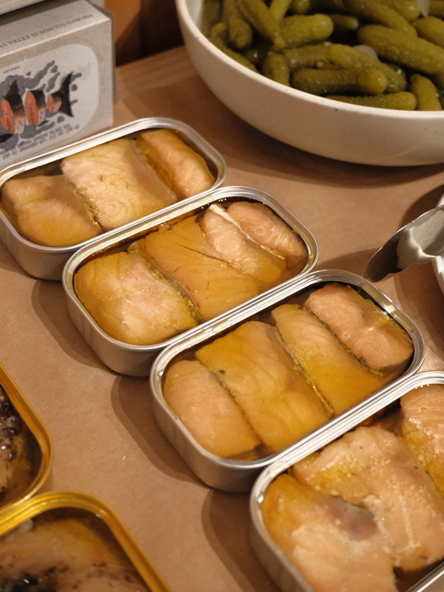 Tinned Fish &amp; Jazz 🐟🎷🥂 one of our best club events yet! If you missed this event, we&rsquo;re running it back this Spring 

Last week the Falu Tinned Fish Club hosted &ldquo;Tinned Fish &amp; Jazz&rdquo; featuring AMAZING tins from @fangst.nor