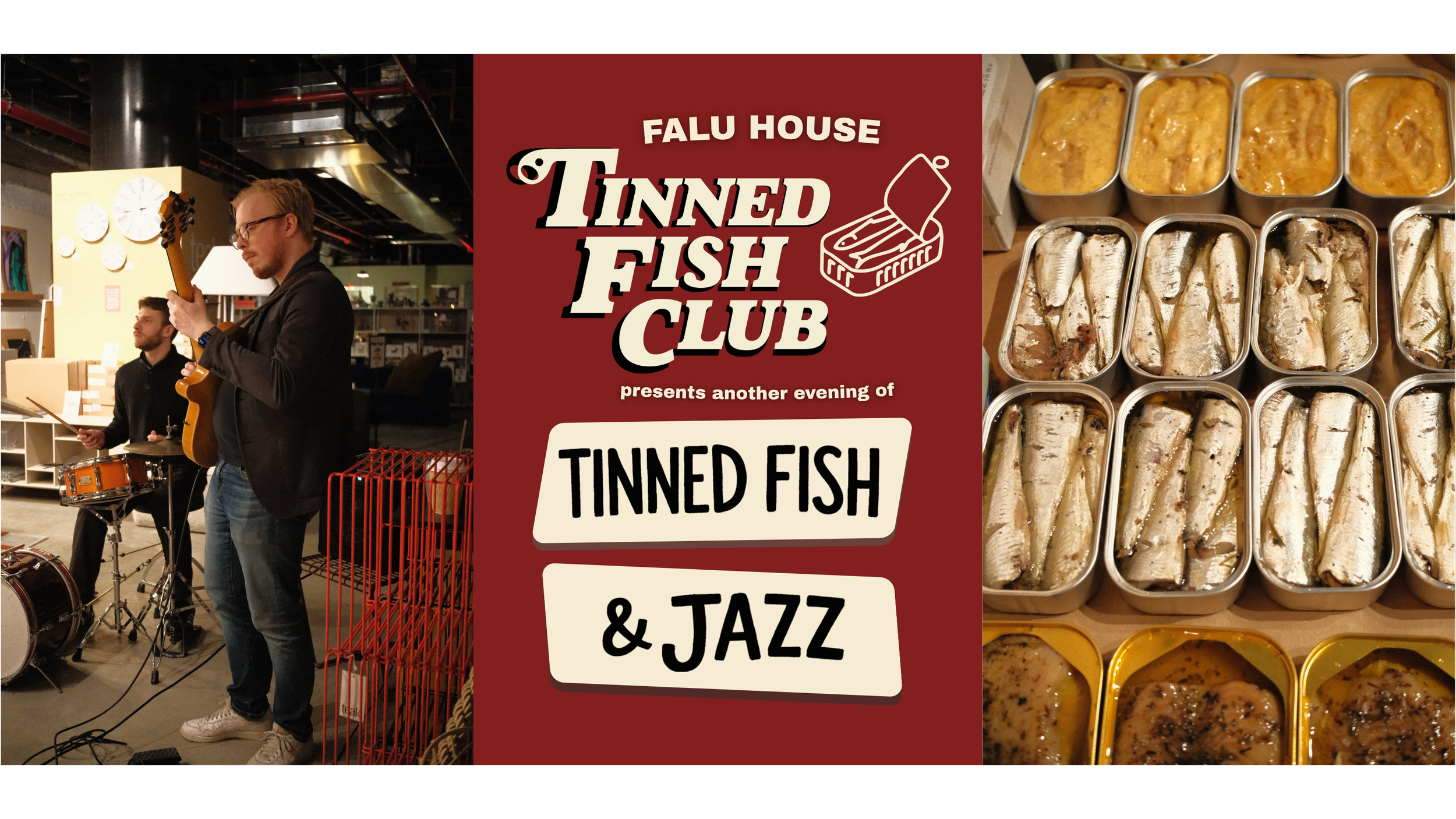 Tickets - April 24: Another Evening of Tinned Fish & Jazz