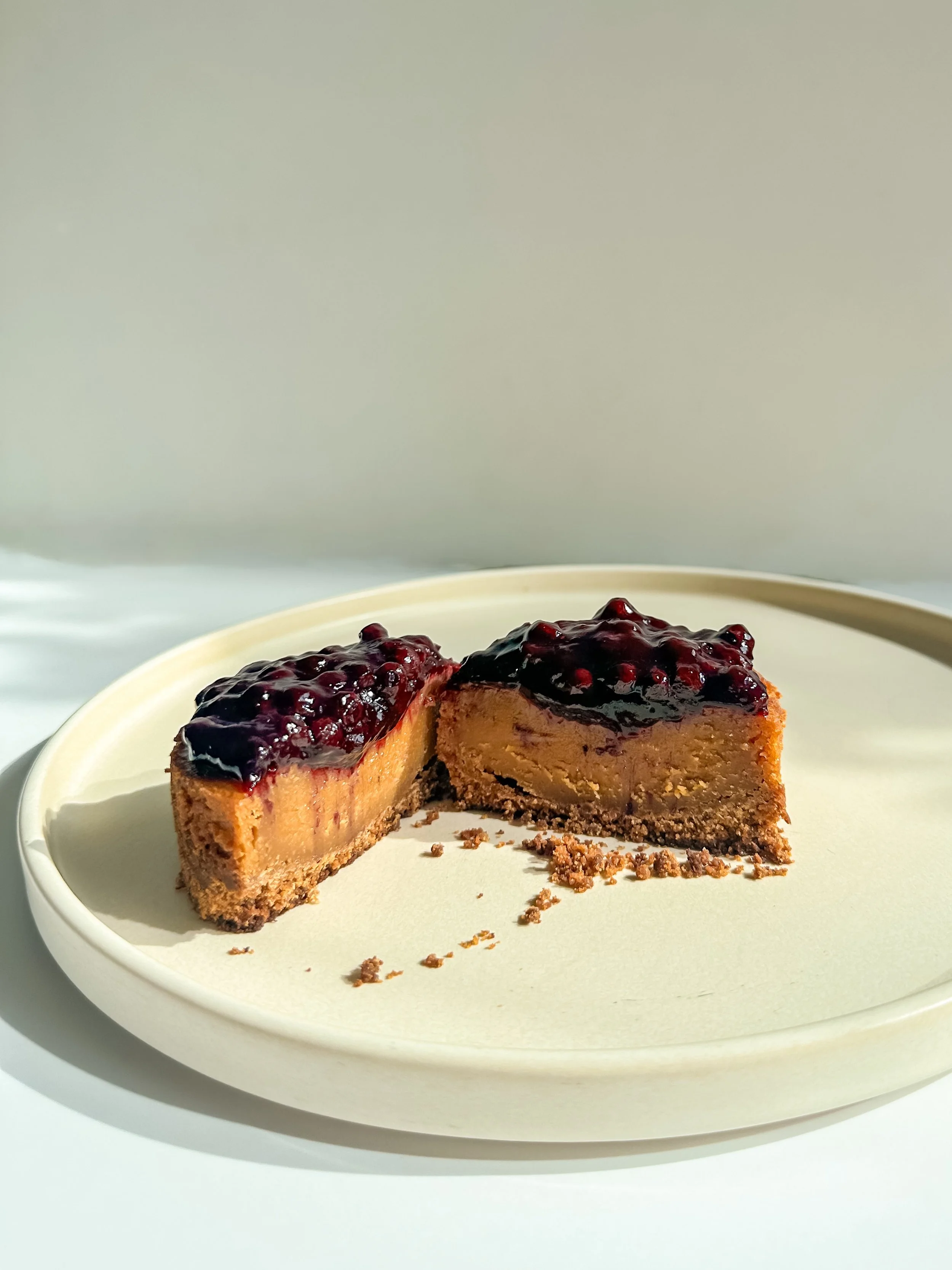 Our Norwegian blueberry cheesecake is BACK on the menu starting TODAY (May 16) 🇳🇴🫐 available weekends

Made with Norwegian brown cheese &ldquo;brunost&rdquo;, a whey- based caramelized goat cheese, a house graham cracker-coffee crust and blueberry