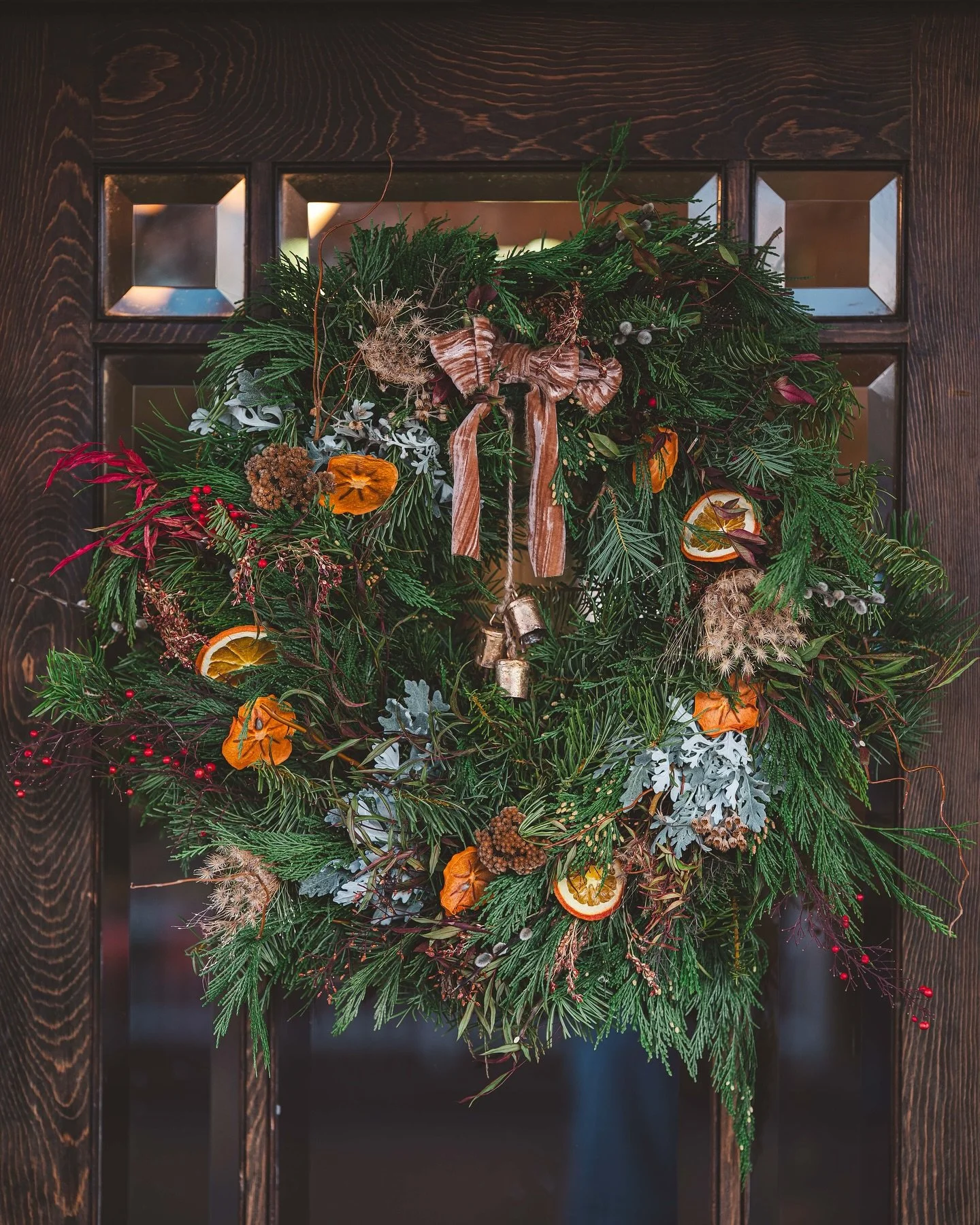 Today&rsquo;s the day. 🎄

We&rsquo;ve been on a full wreath-making marathon over here &mdash; building each one from the base up, hand-tying bundles, drying citrus, and delicately attaching every accent. Creating these is one of my favorite parts of