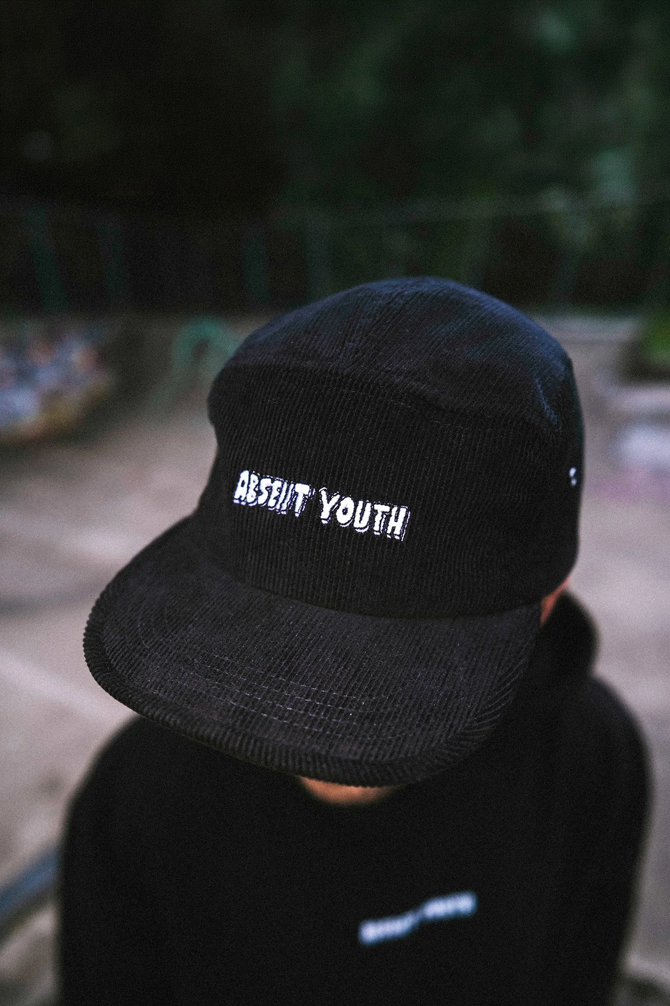 Absent Youth - Organic Cord Camper Cap
