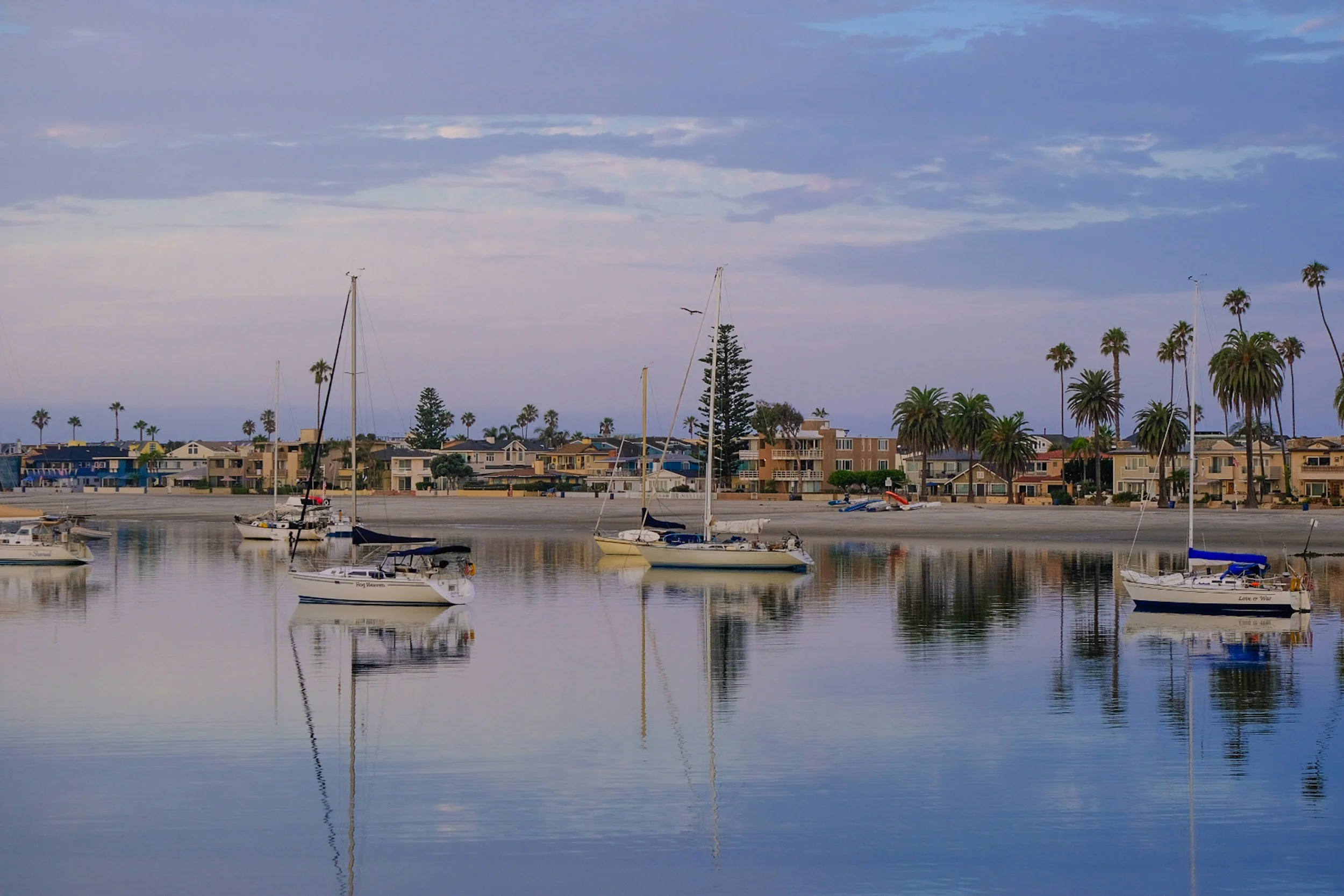 scenic Mission Bay yacht charter San Diego waterfront
