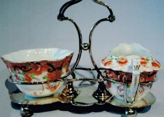 10395 Creamer & Sugar on Empire Shape