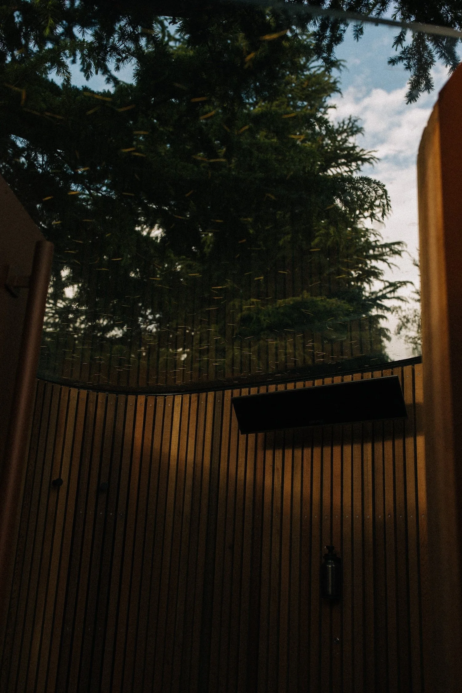 Infrared heaters at Bathe Queenstown.
