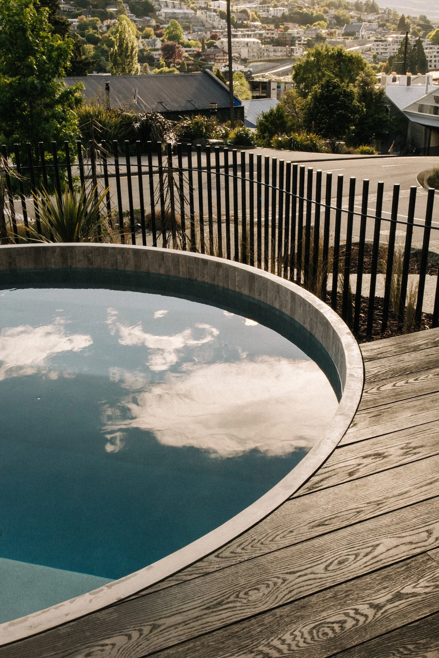 The Bathe Hot Pools Communal Pool Queenstown