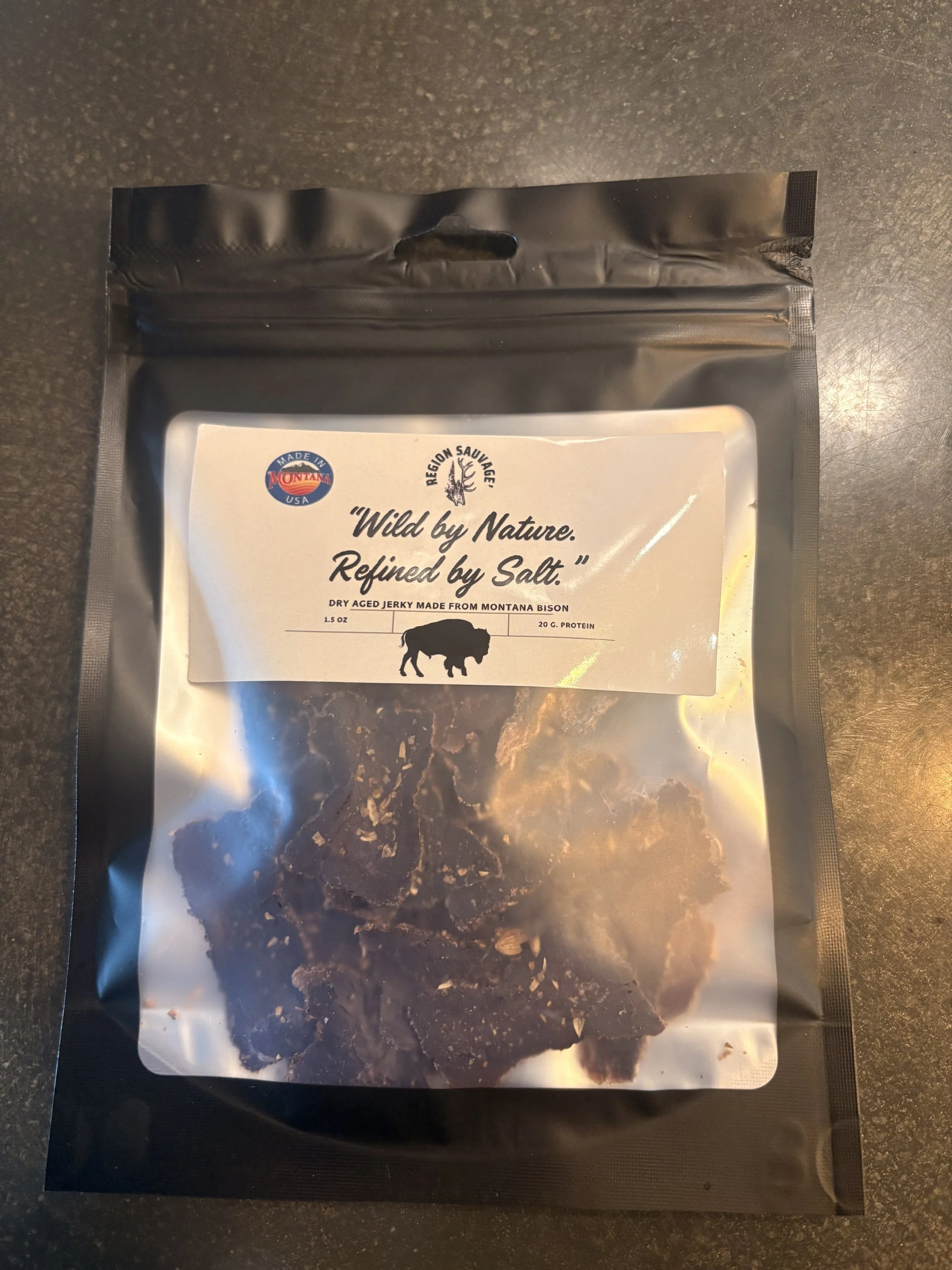 Bison Biltong Jerky