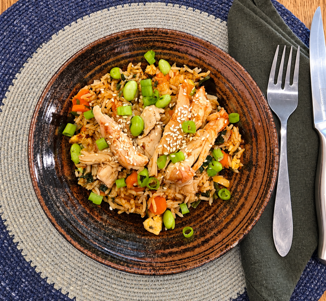 GochujangChickenEdamameFriedRice