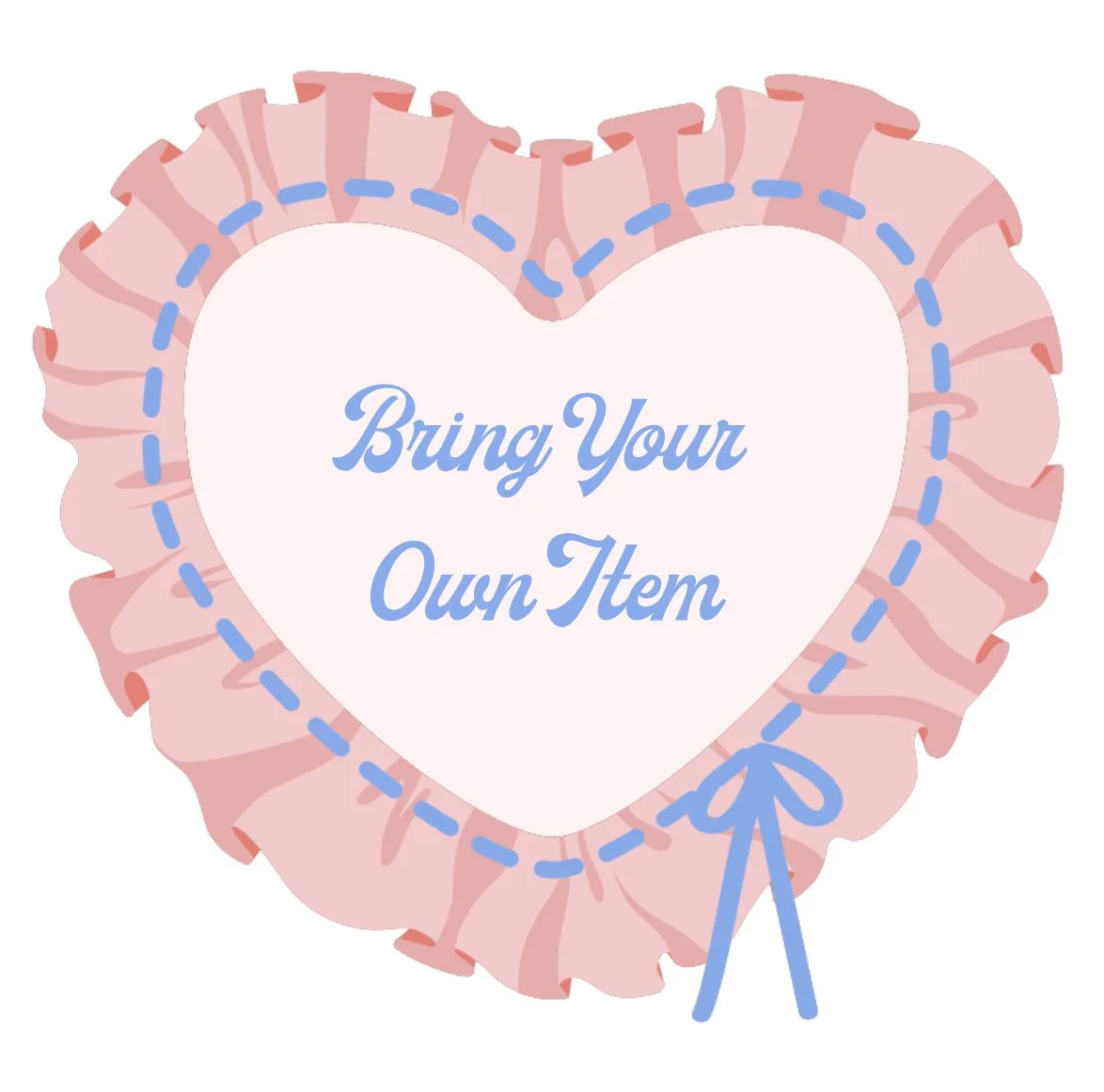 Personalization only (Item provided)