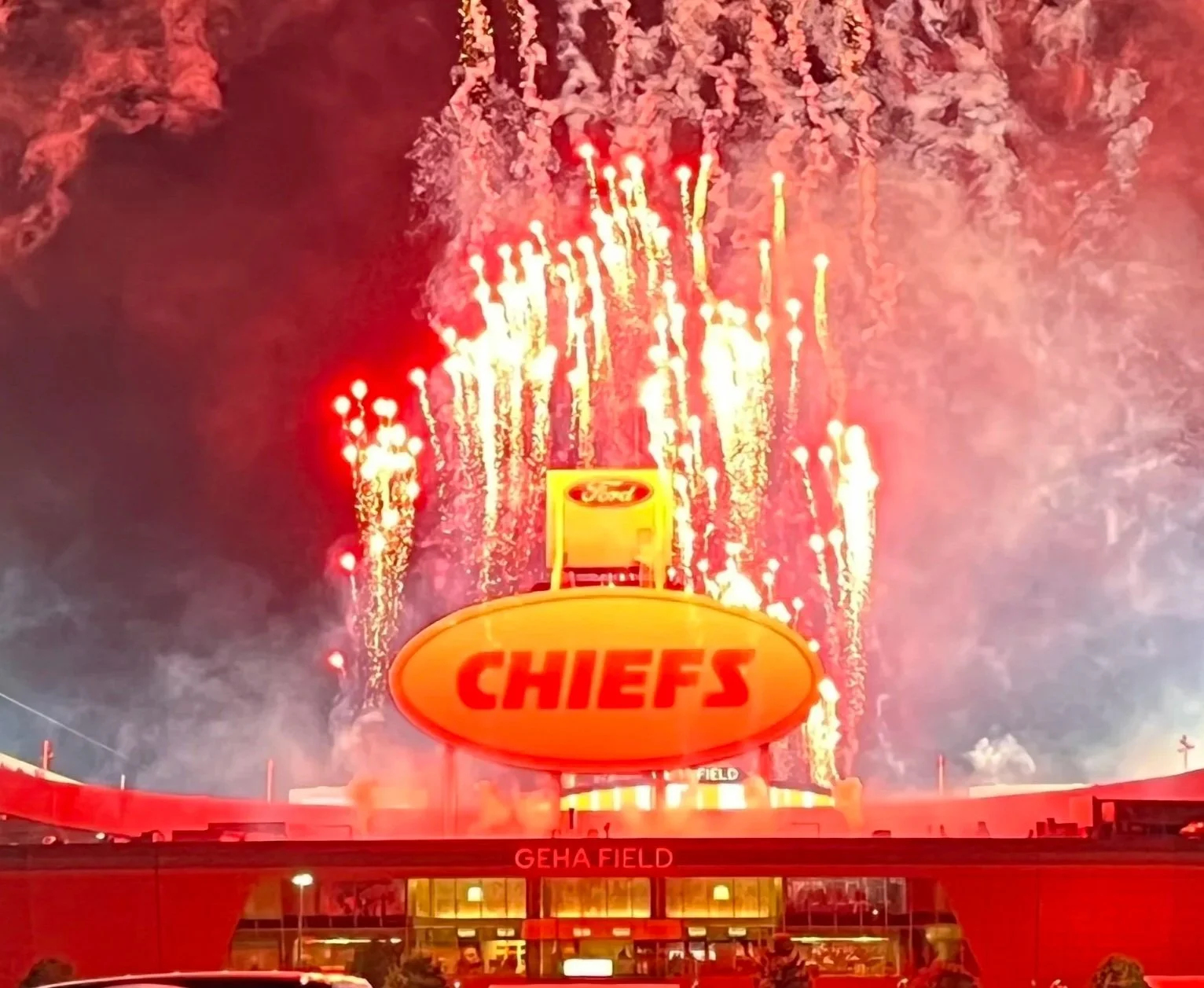 Arrowhead Stadium circa 2023