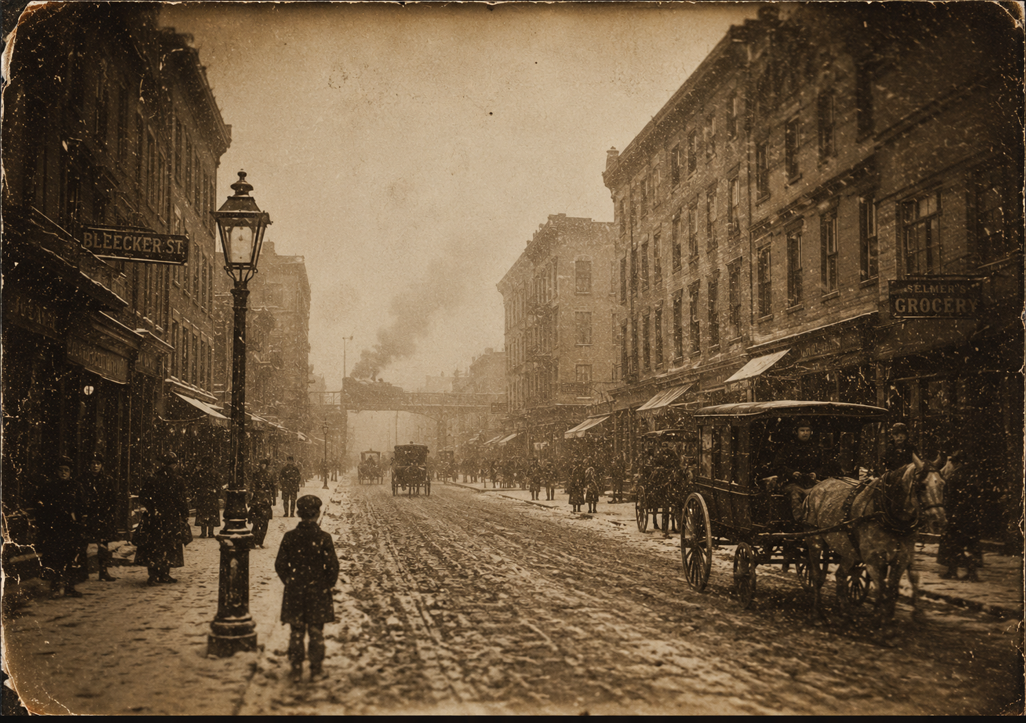 Bleecker Street - the birthplace of Bobby Kruger