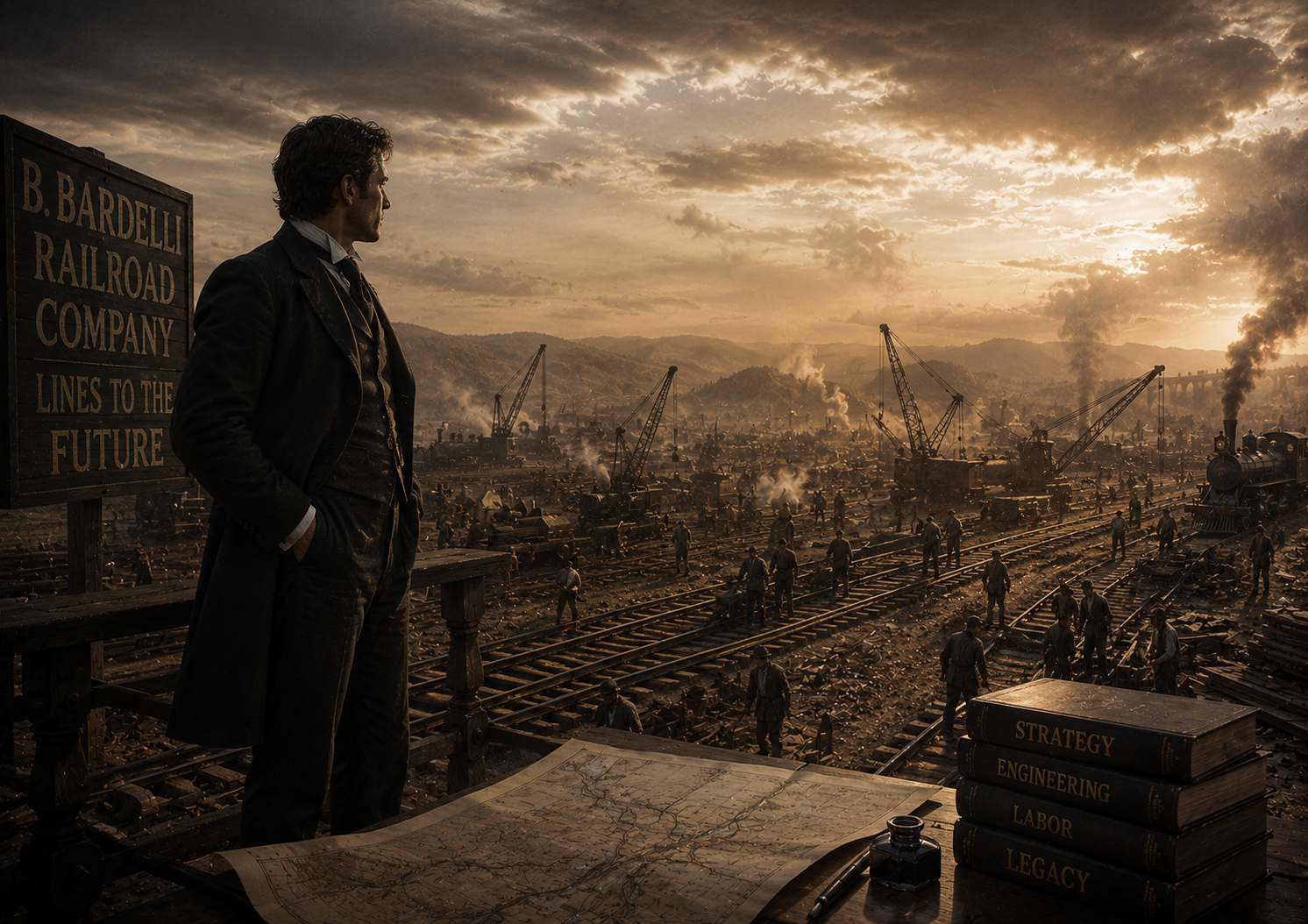 Bobby Kruger the railroad magnate