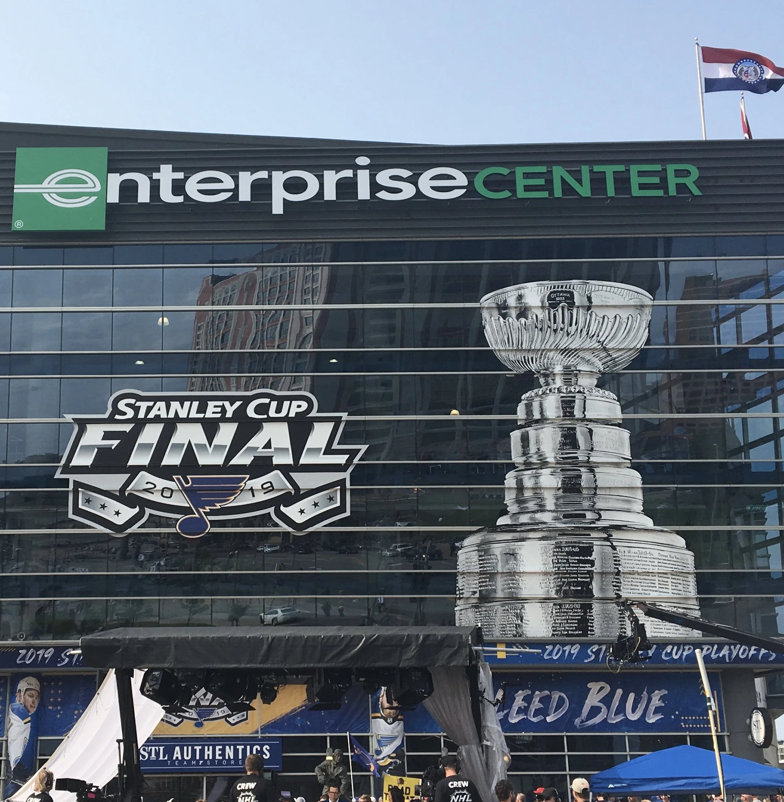 St. Louis Enterprise Center circa 2019
