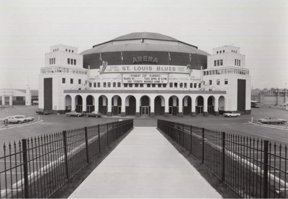 St. Louis Arena circa 1980