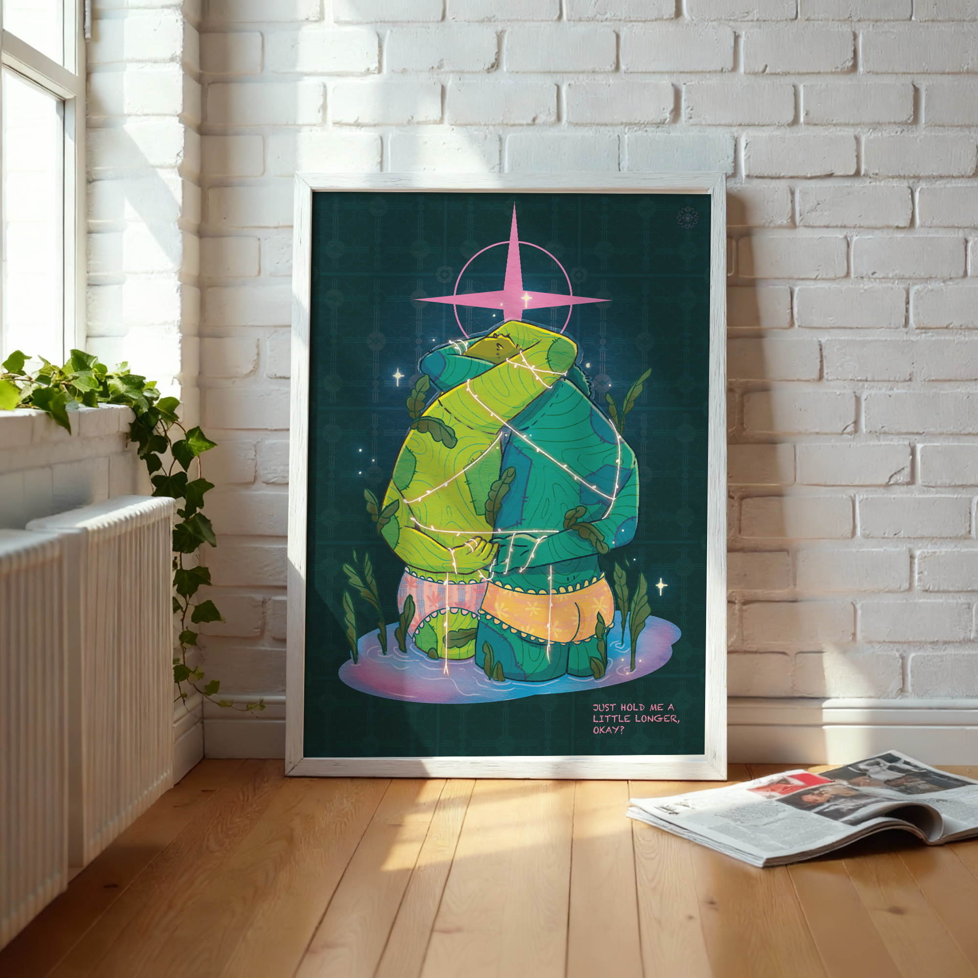 The Plants at Night (White Frame ).png