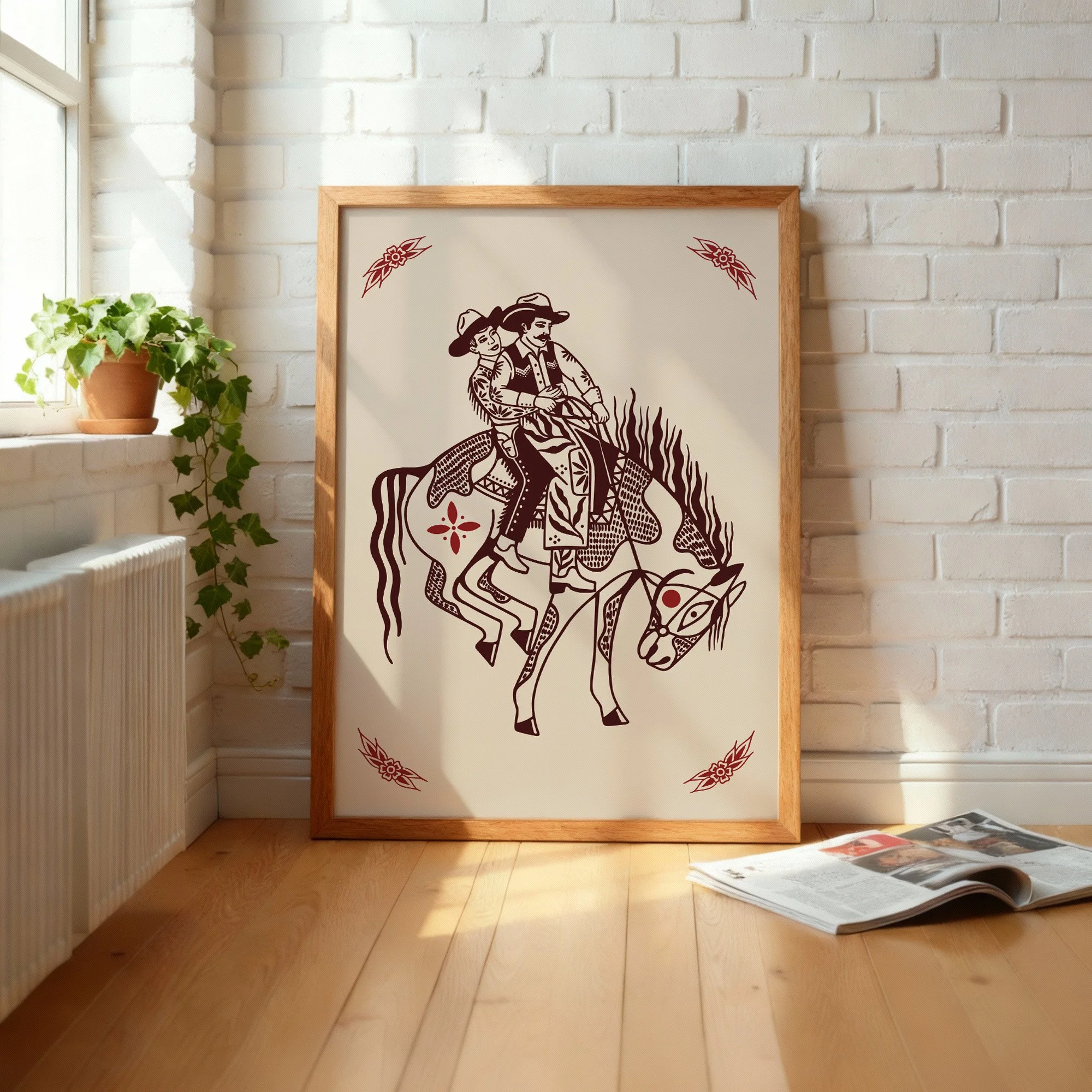 Riding Cowboys (Natural Frame).jpg