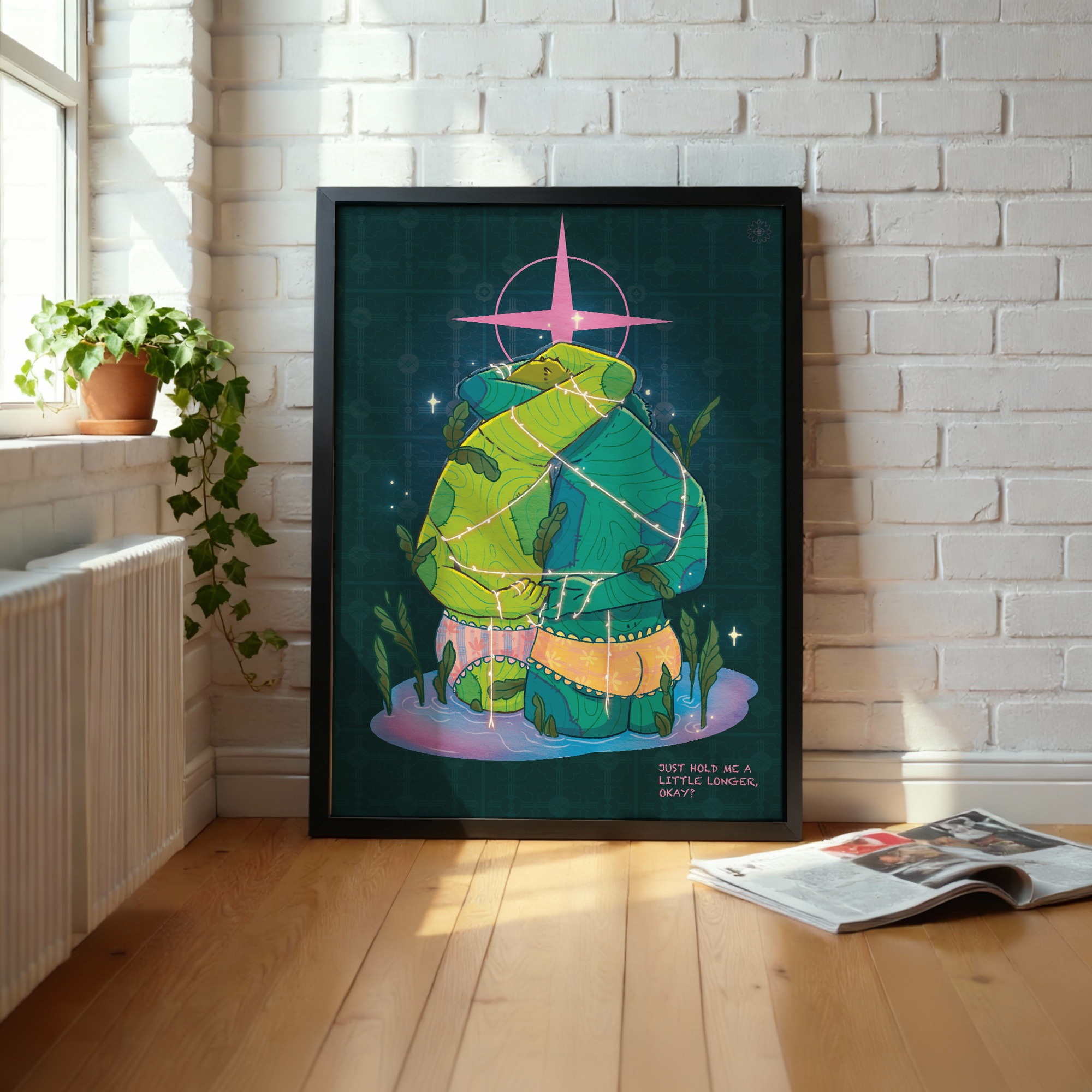 The Plants at Night (Black Frame).png