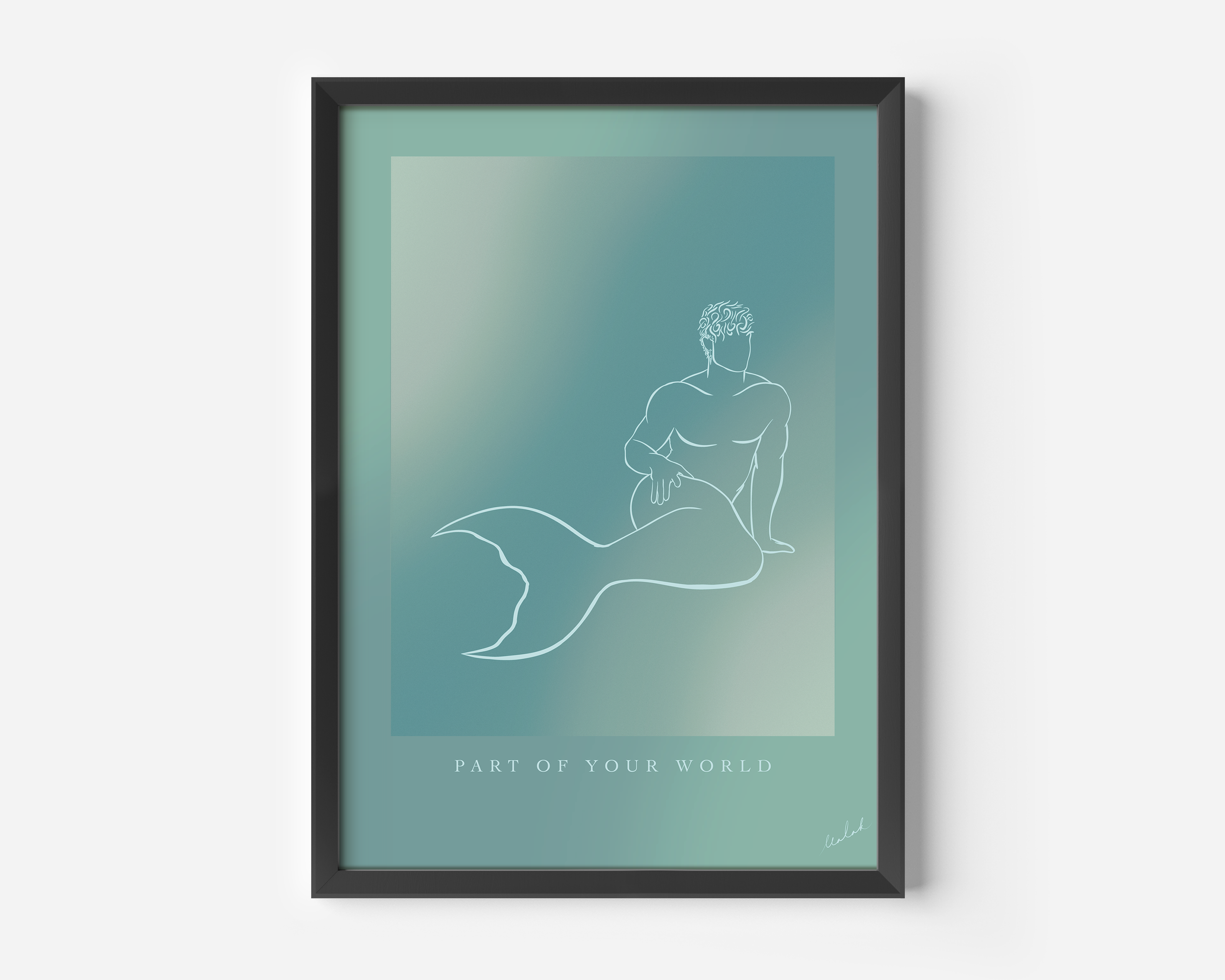 Part of your World (Black Frame).png