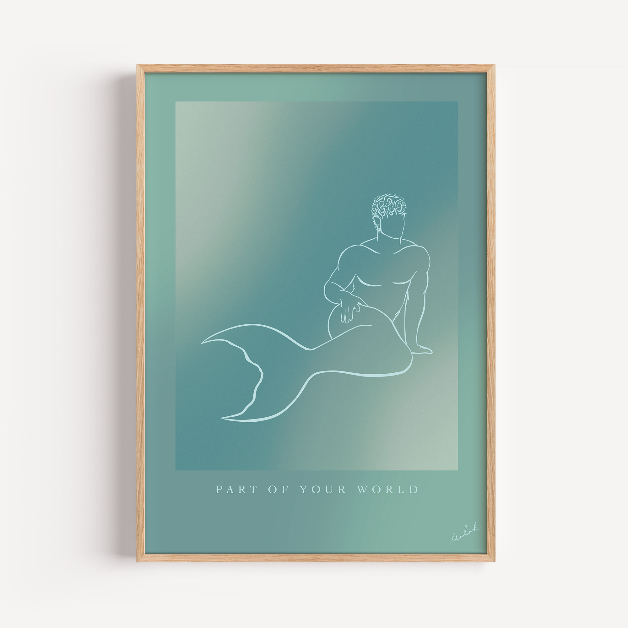Part of Your World (Natural Frame).png