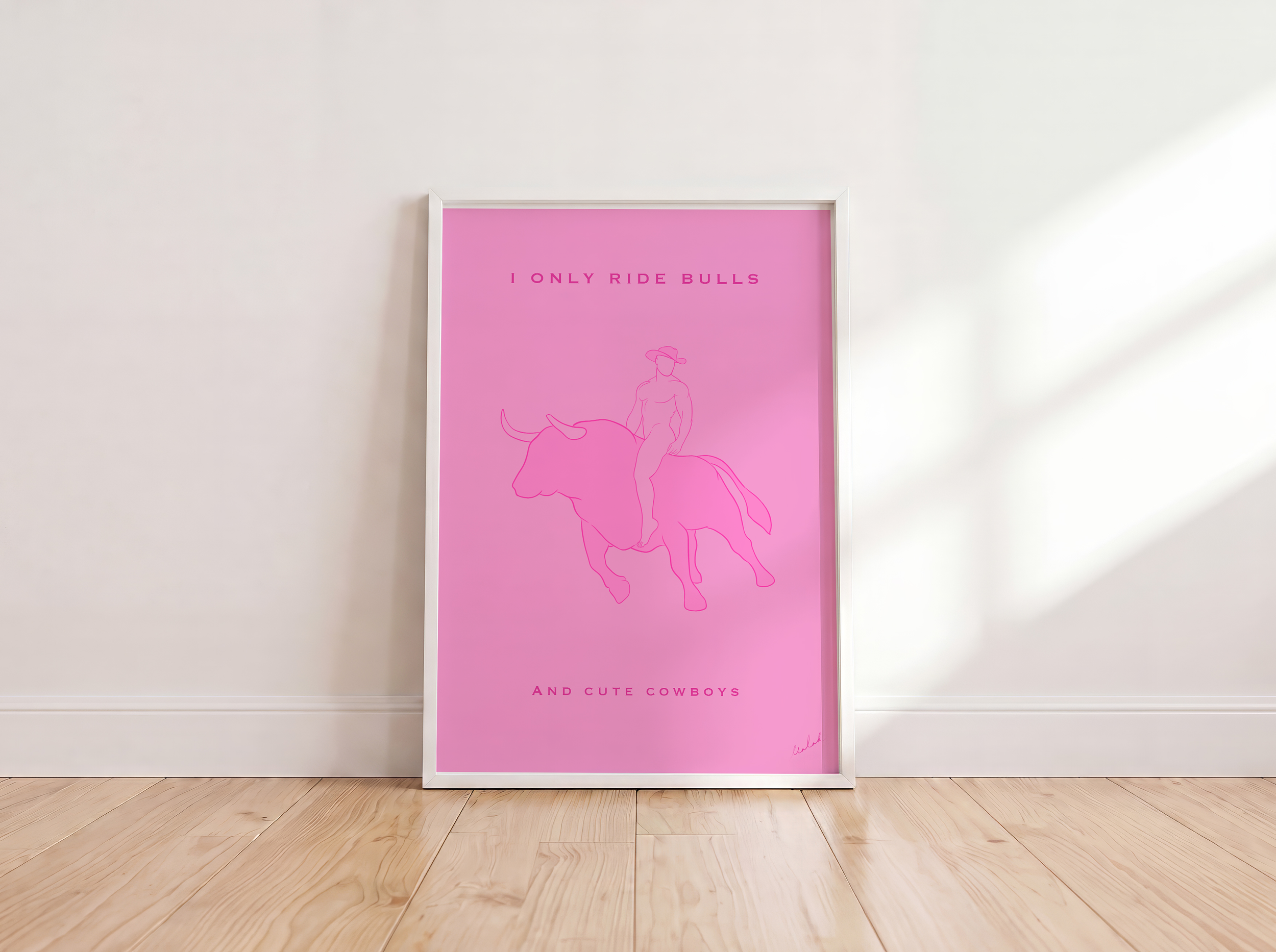Riding Bulls and Cute Cowboys (White Frame).png