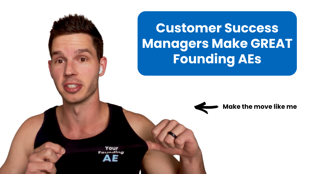 Why Top Customer Success Managers Should Become Founding Account Executives