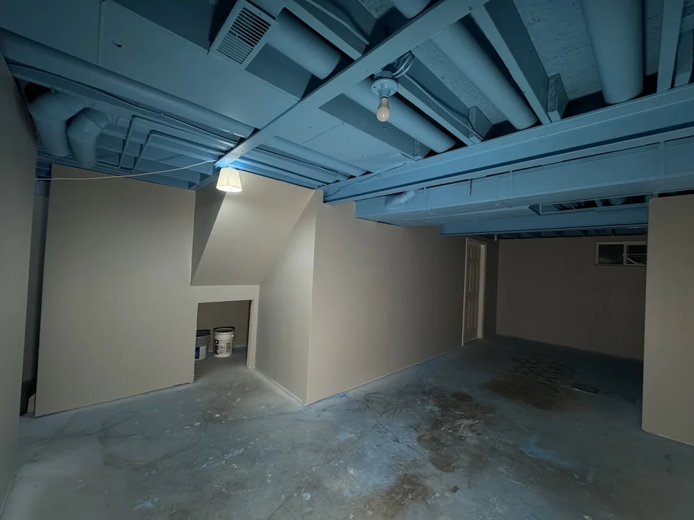 Basement renovation